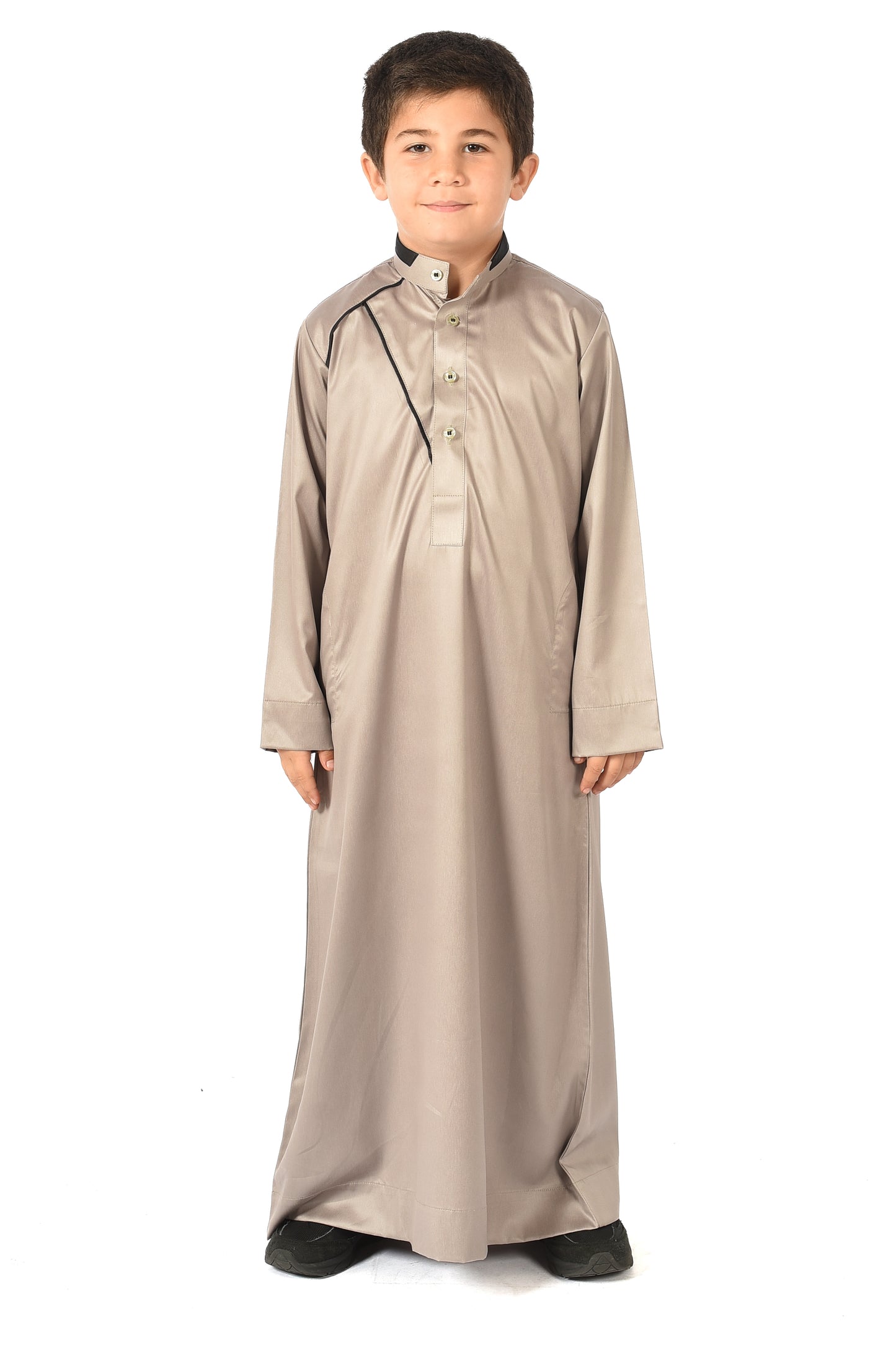 Markim kids sport thobe - Dried Sage