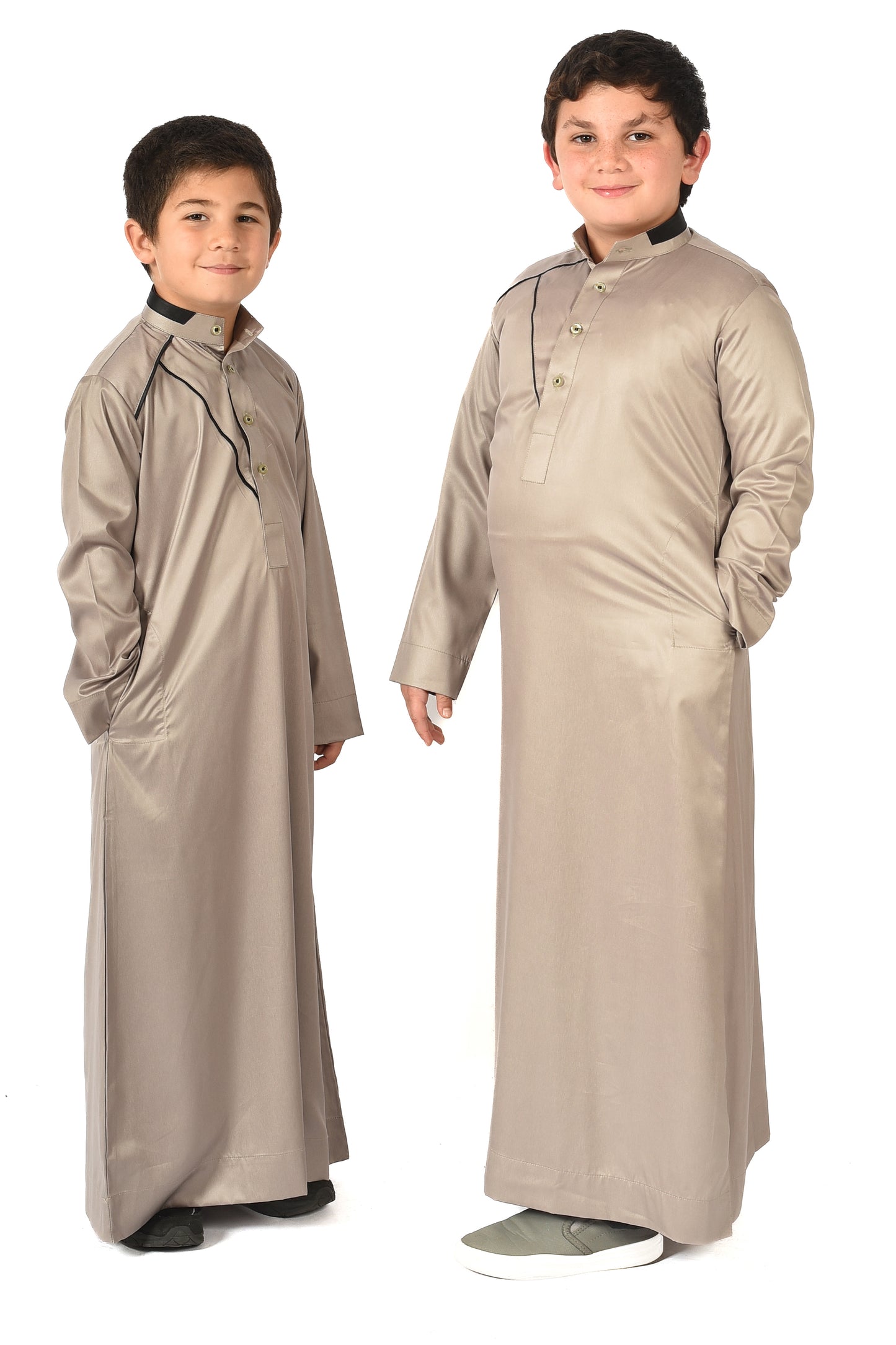 Markim kids sport thobe - Dried Sage