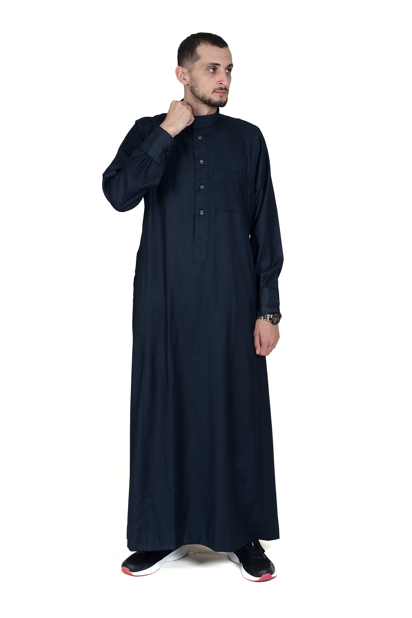Droush Winter Thobe – Dark Blue