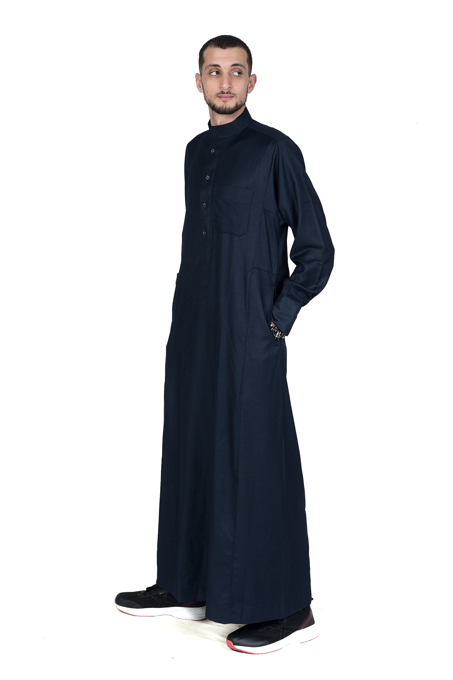 Droush Winter Thobe – Dark Blue