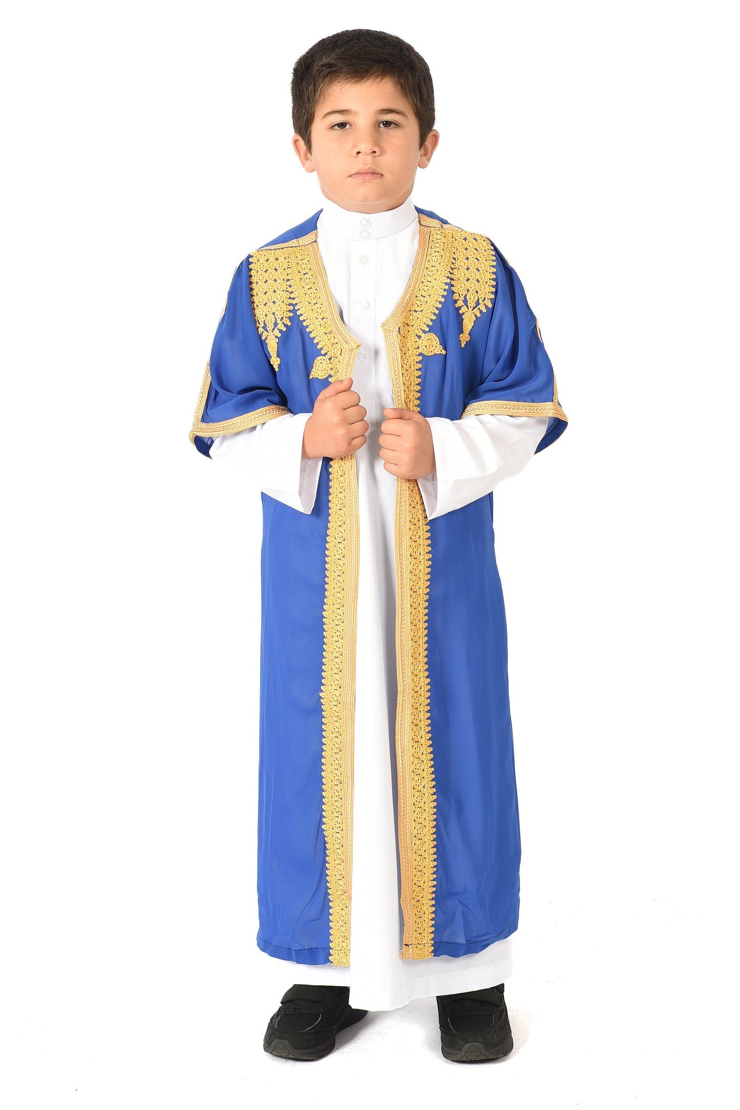 Boy's Saudi Abaya Jubba -Blue