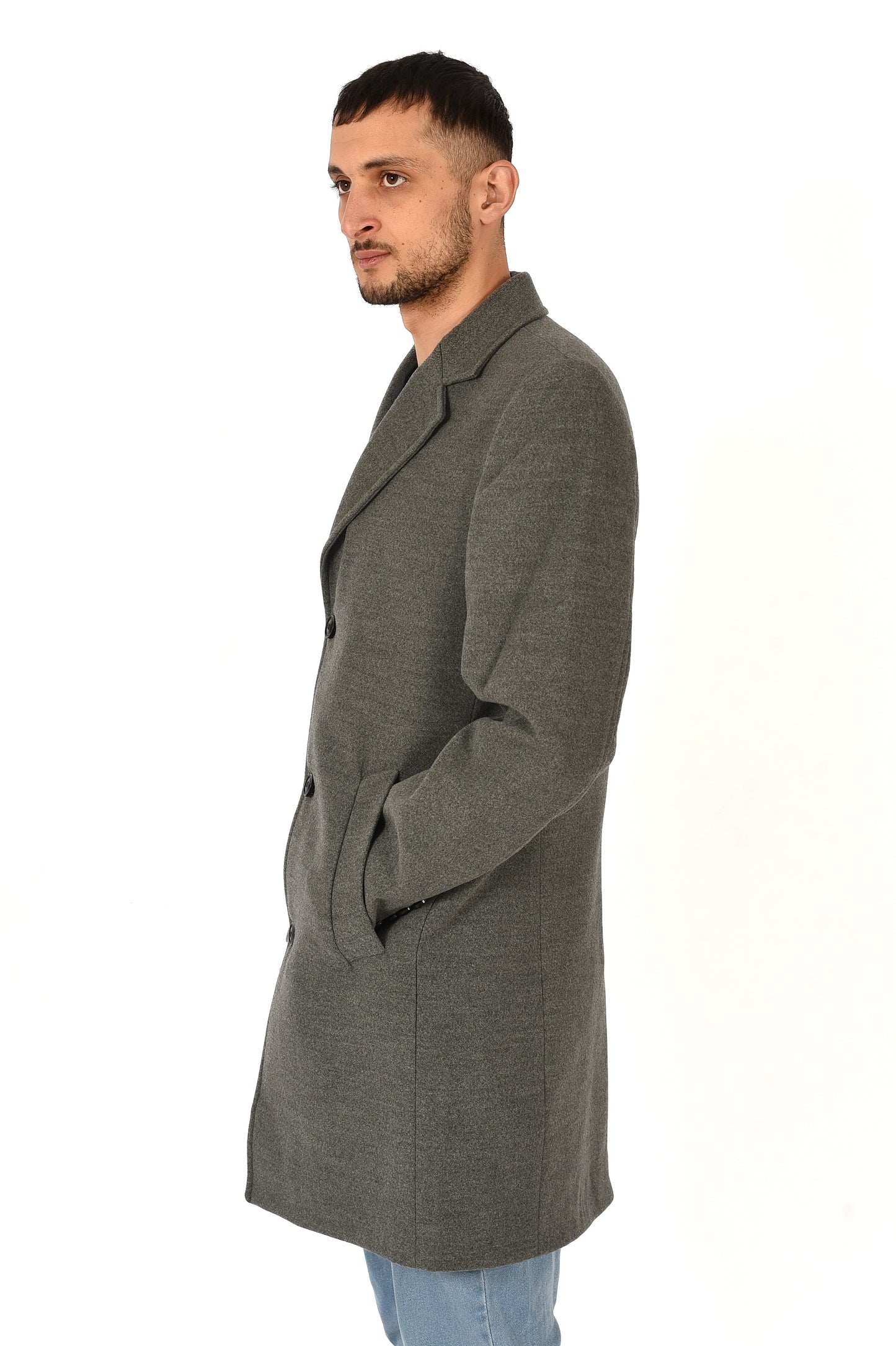 Turkish Winter Coat- grey
