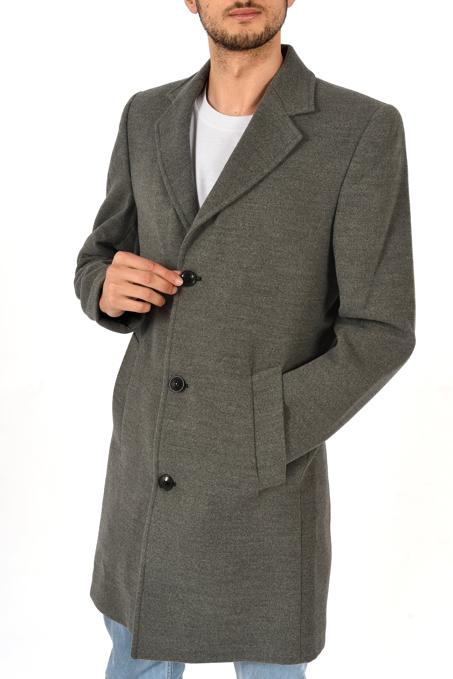 Turkish Winter Coat- grey