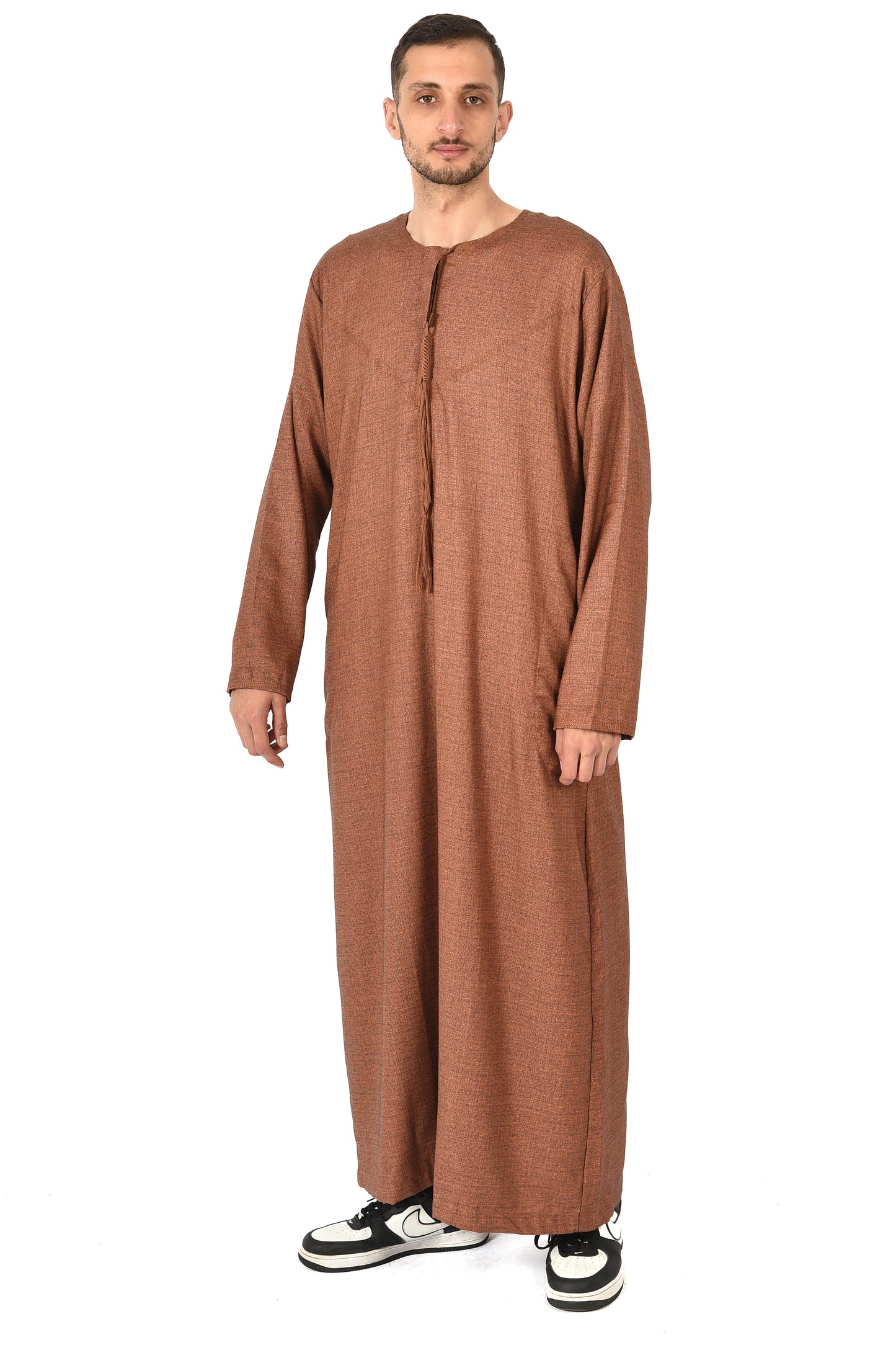 Al-othman tassel thobe - Brown