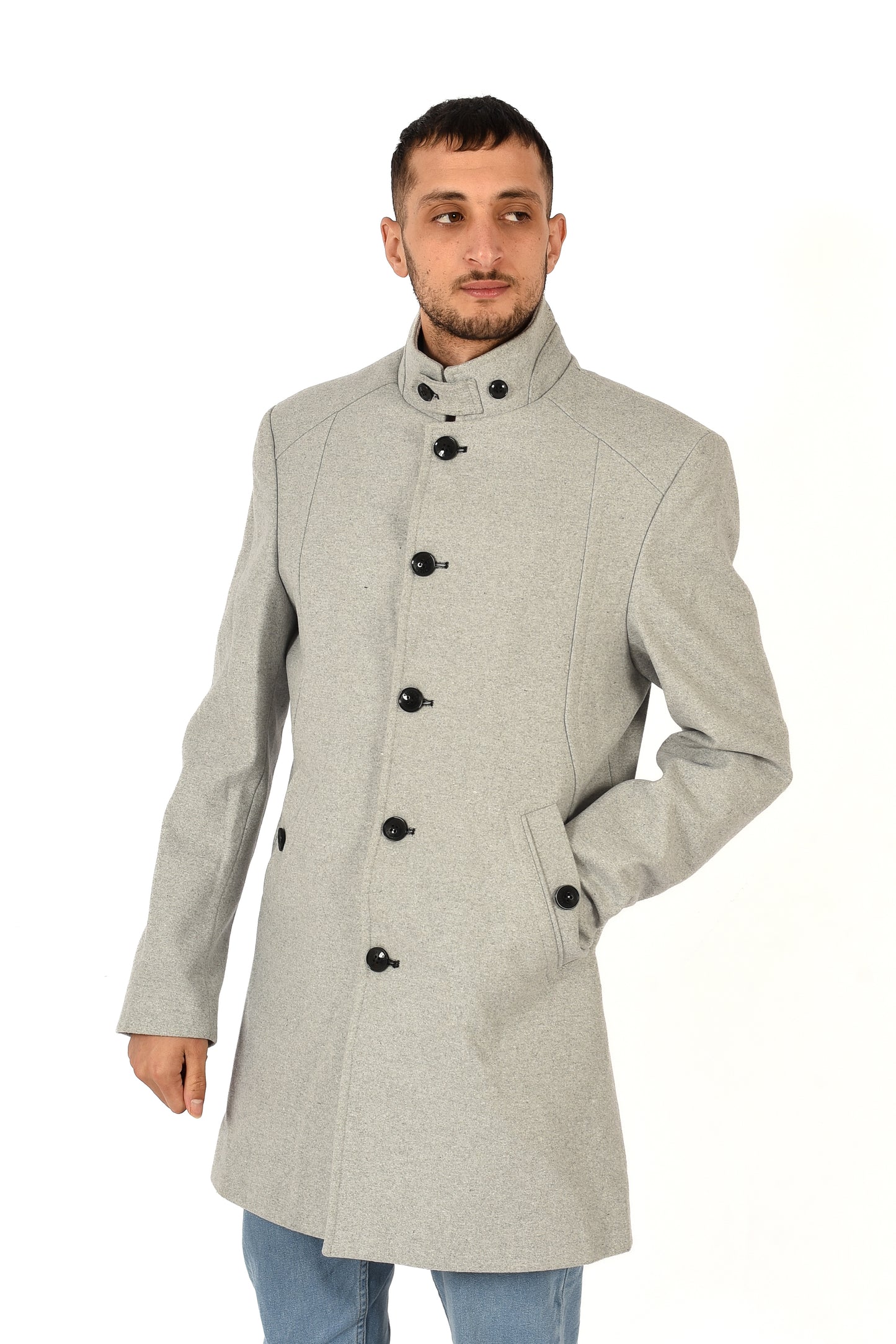 Turkish Winter Coat- silver