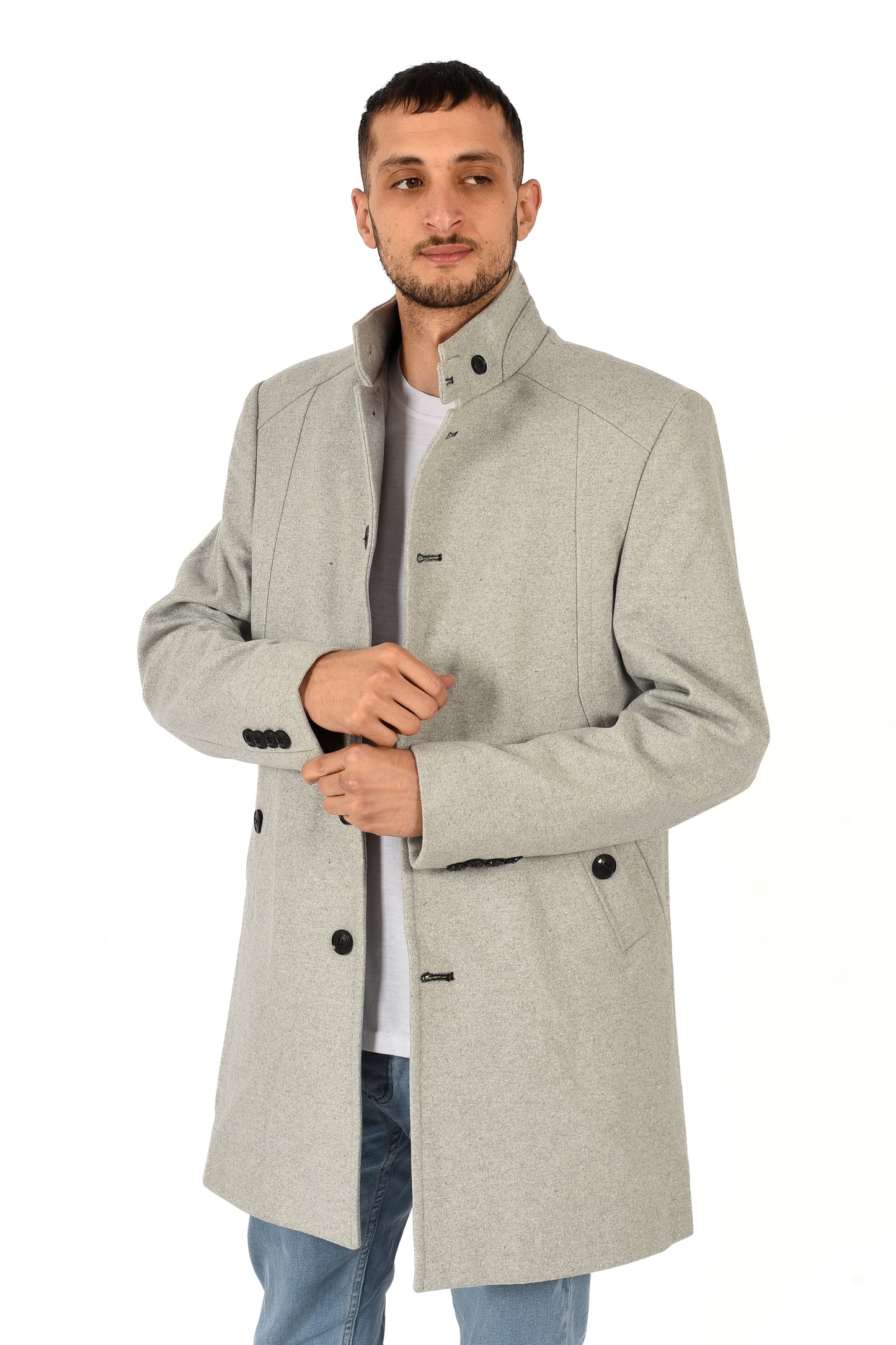 Turkish Winter Coat- silver