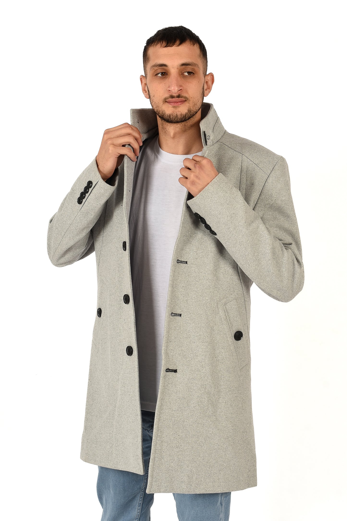 Turkish Winter Coat- silver