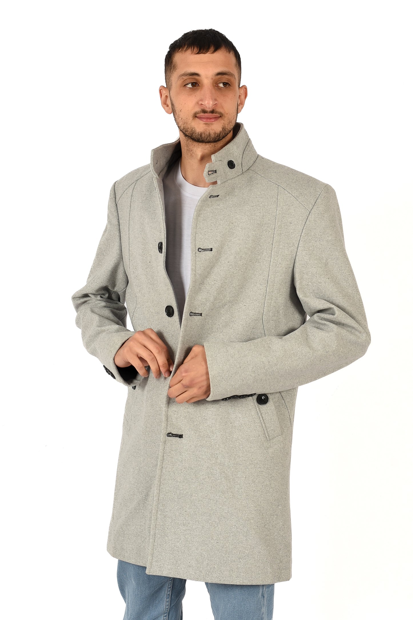 Turkish Winter Coat- silver