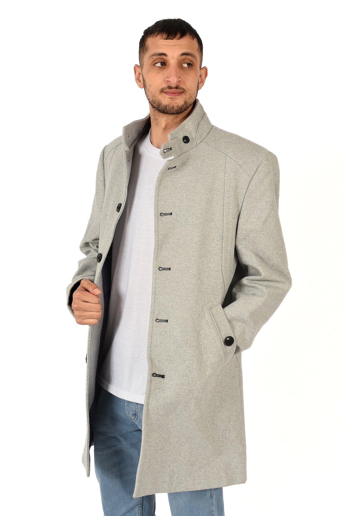 Turkish Winter Coat- silver