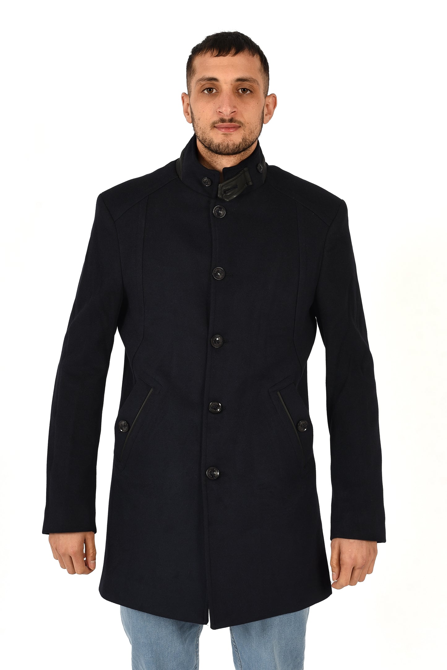 Turkish Winter Coat- Navy