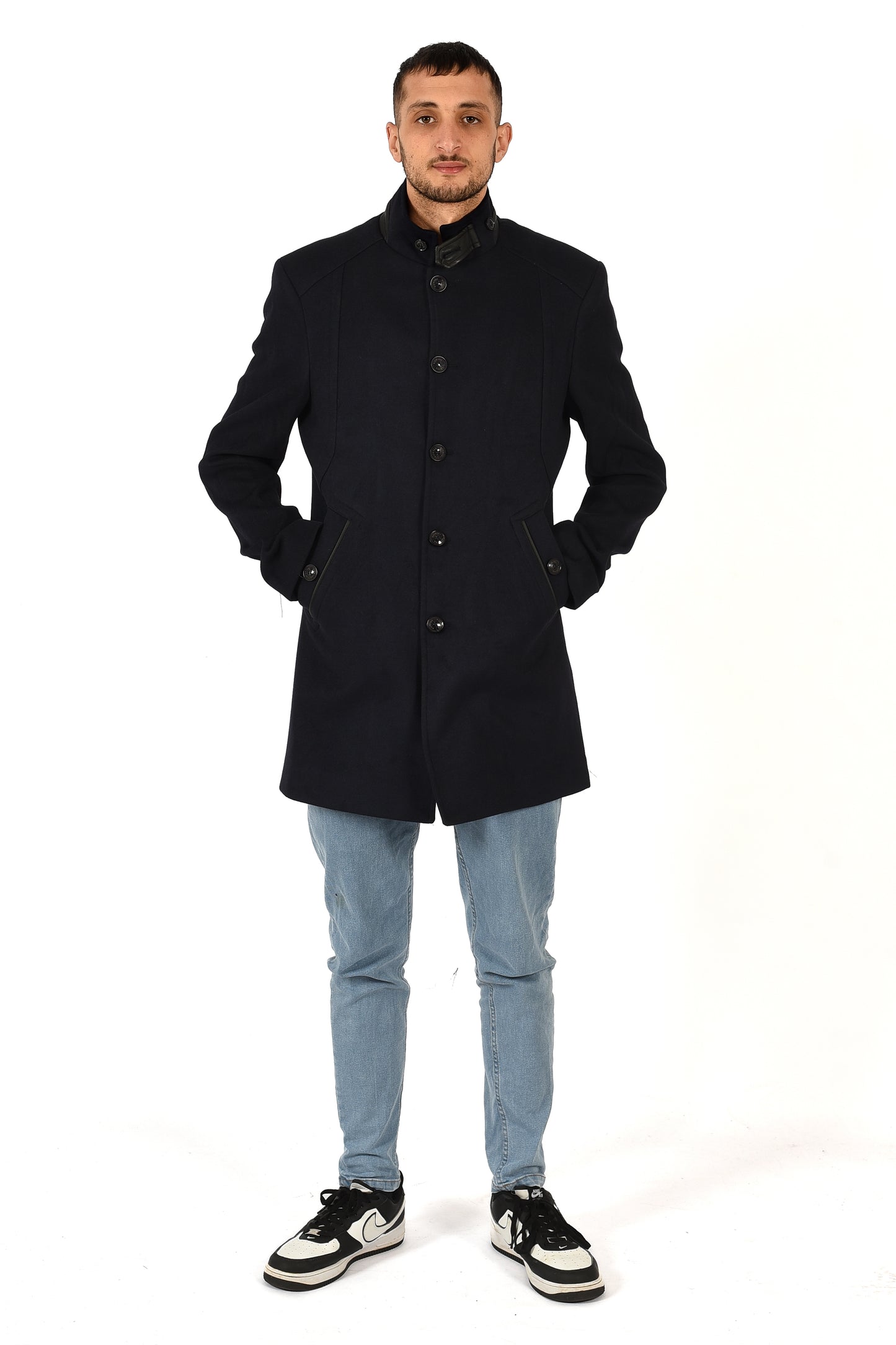 Turkish Winter Coat- Navy