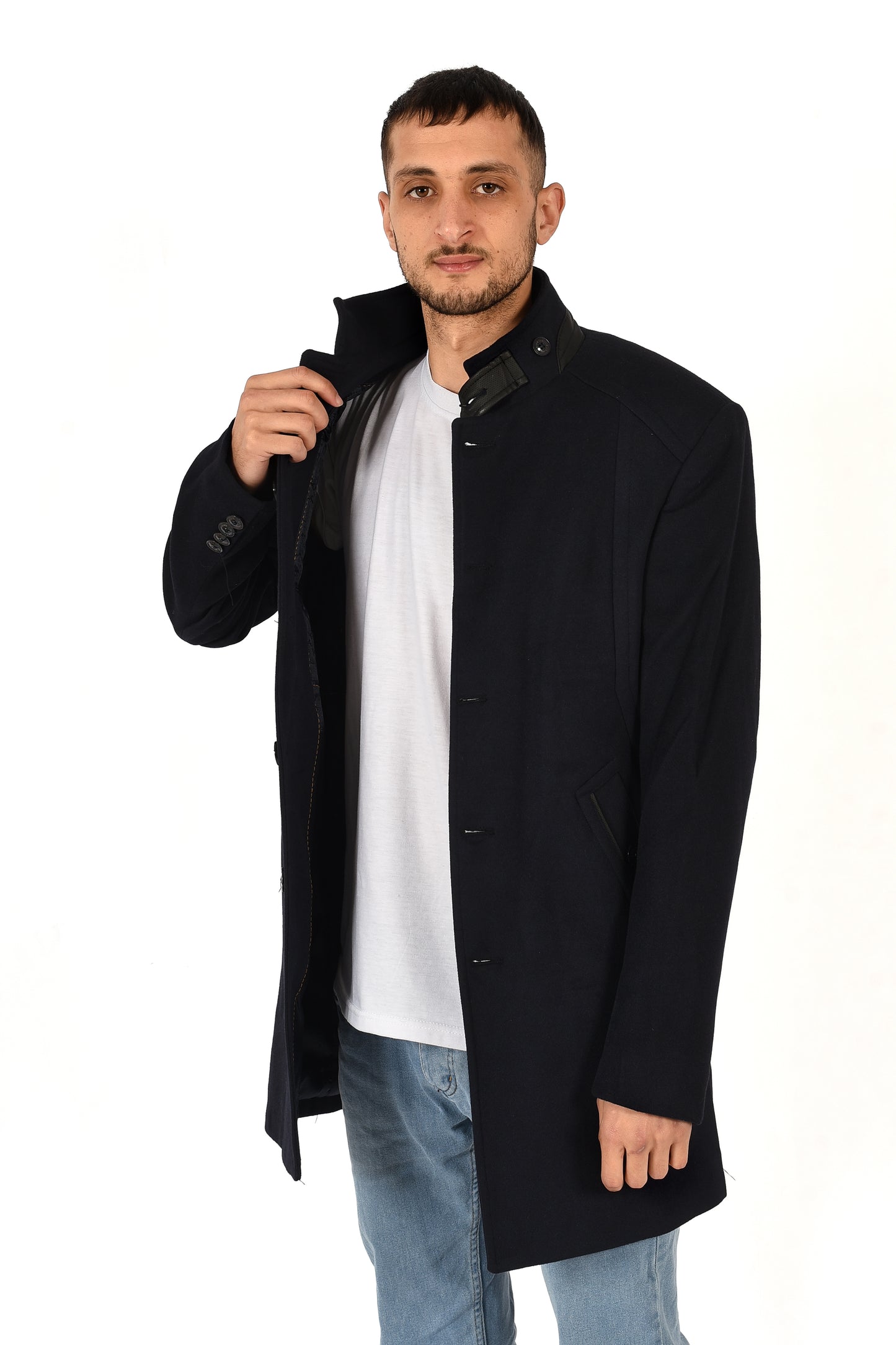 Turkish Winter Coat- Navy