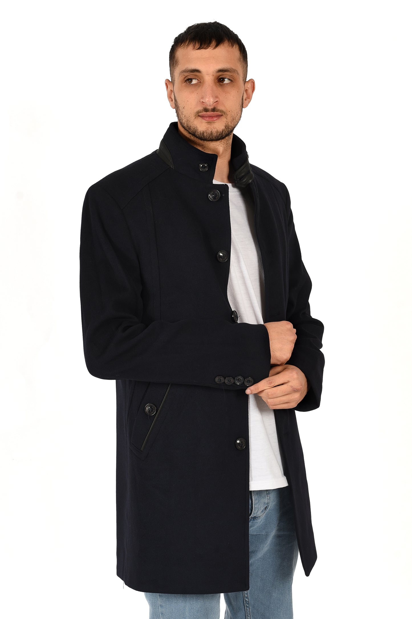 Turkish Winter Coat- Navy