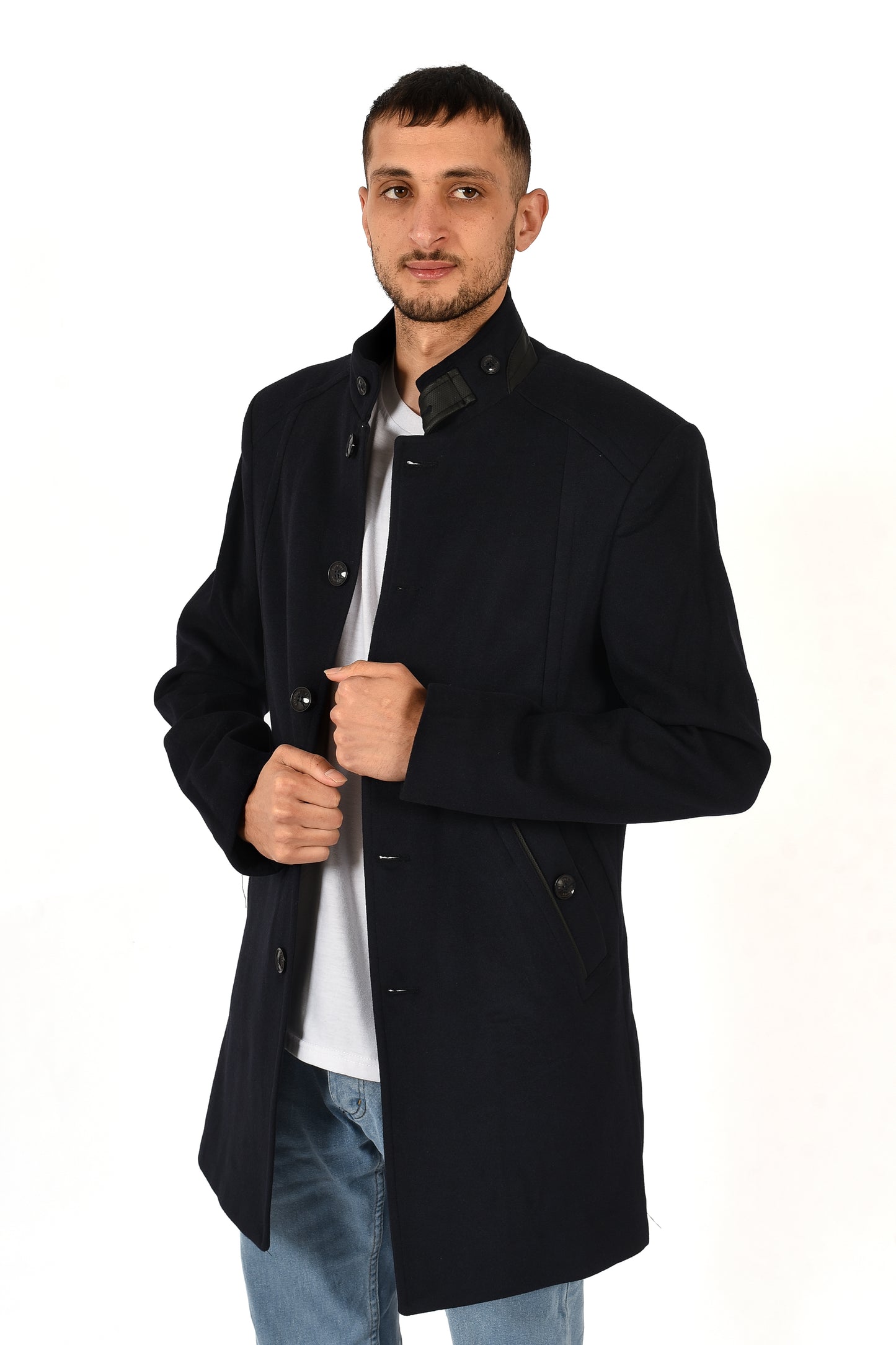 Turkish Winter Coat- Navy