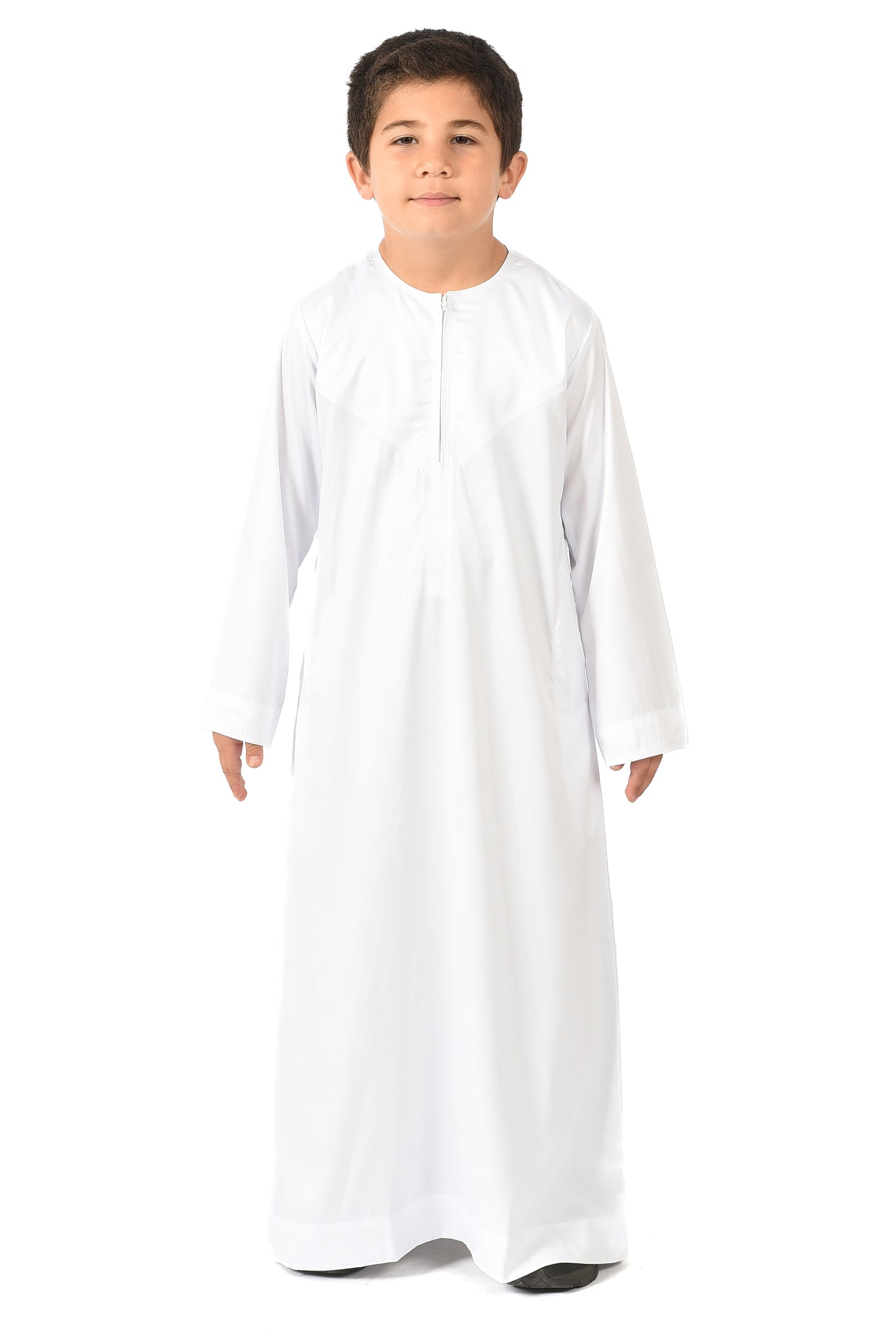 Al-Azka Kids Sport Thobe - White