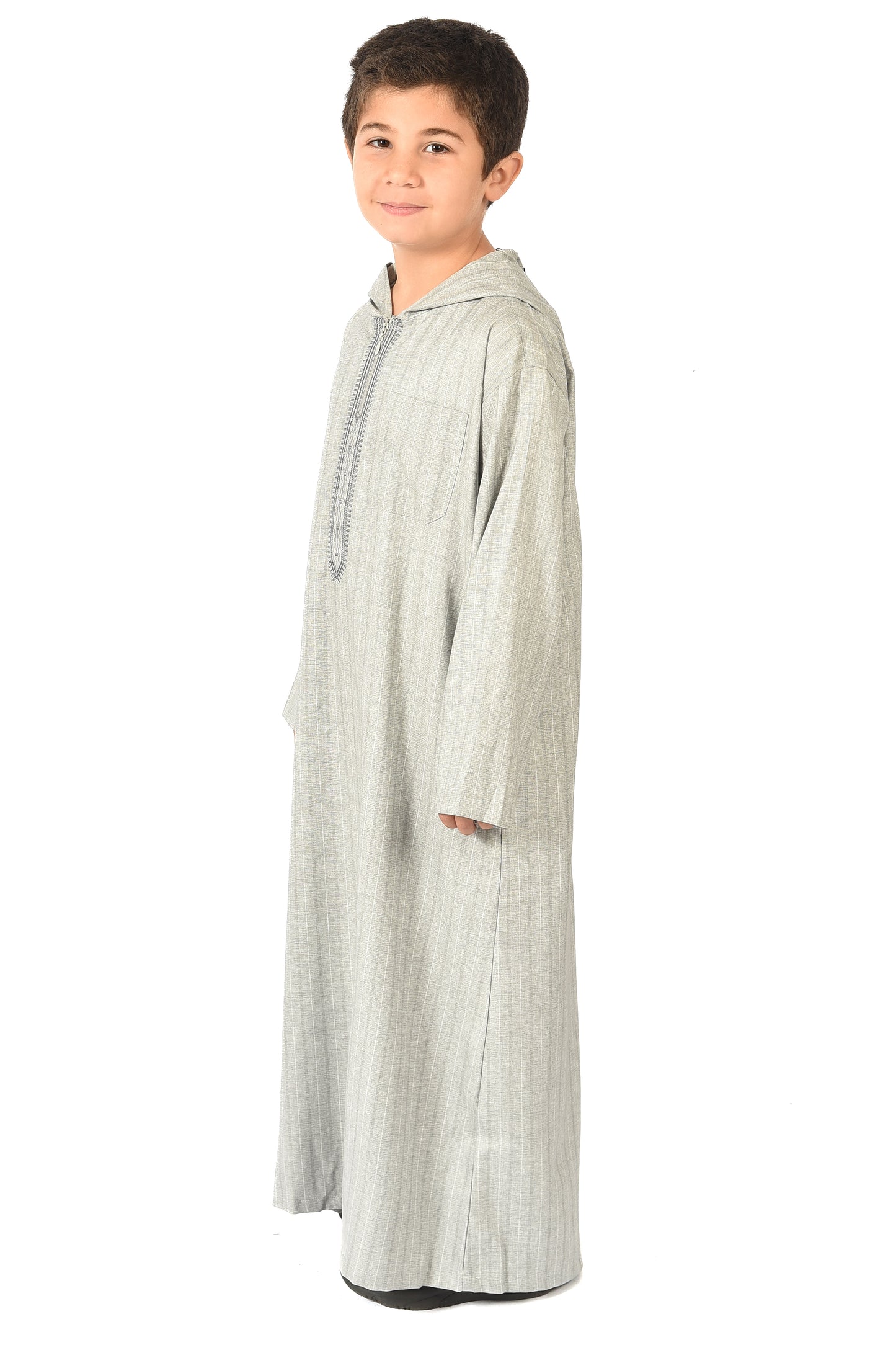 Al-Othman Kids hooded Thobe - Wet weather