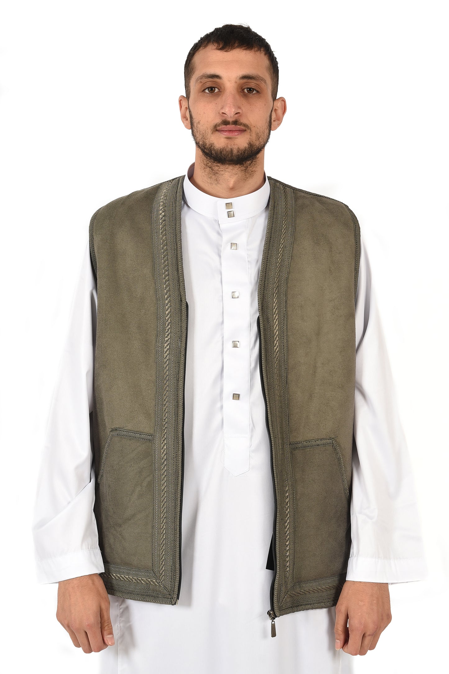 Winter Waist Coat for men - Mulled Basil