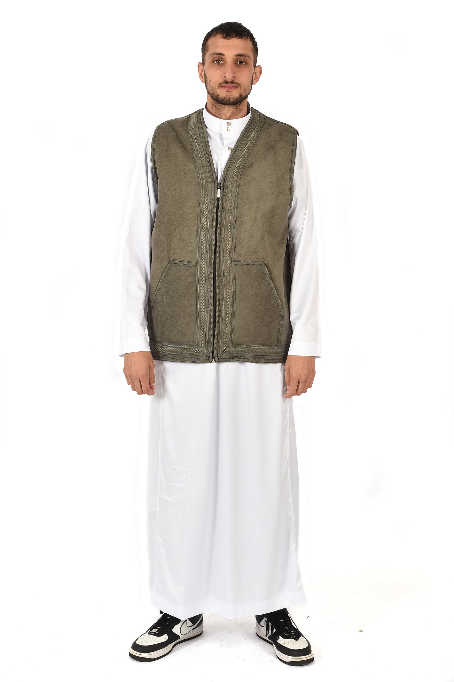 Winter Waist Coat for men - Mulled Basil