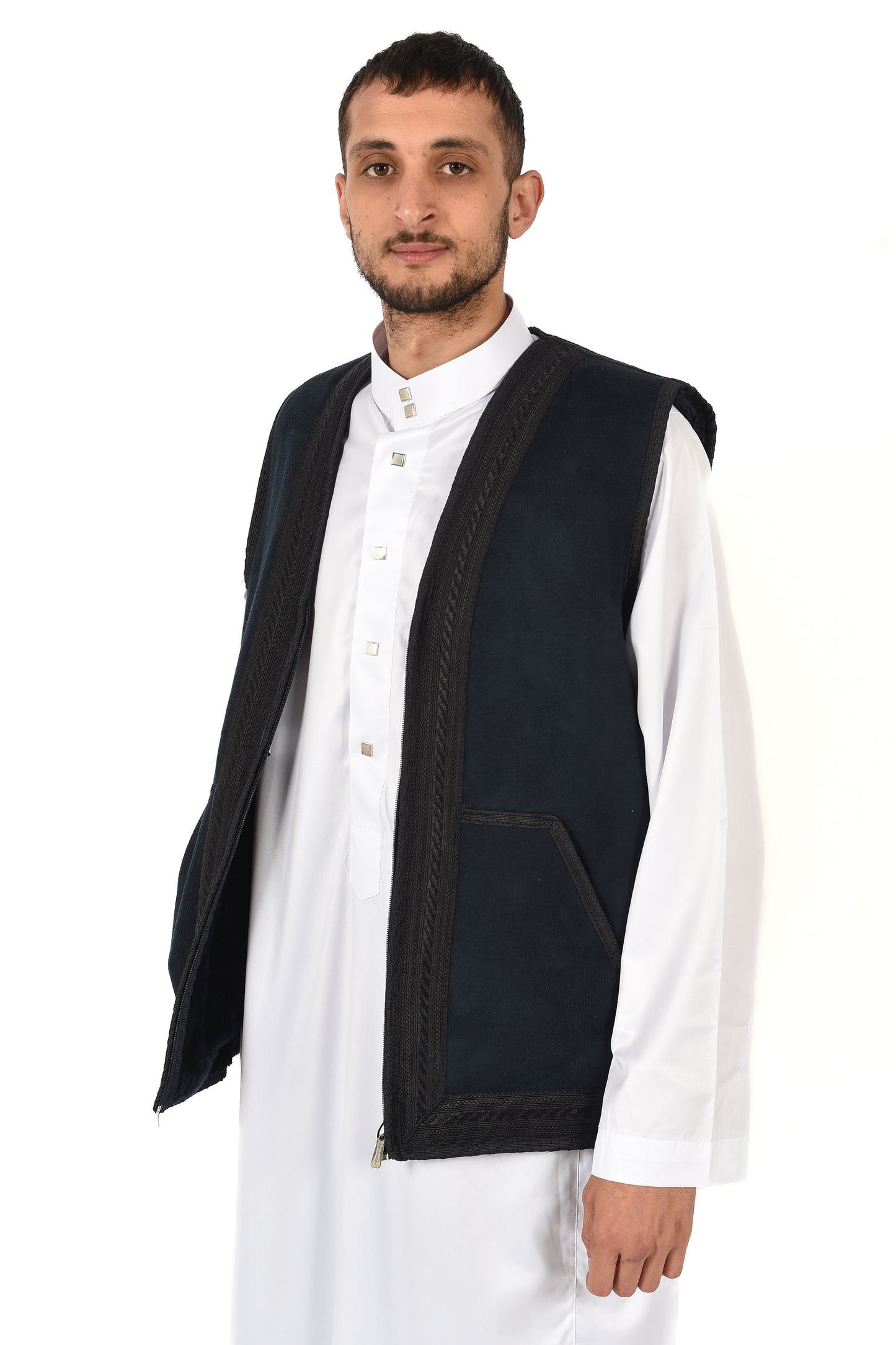 Winter Waist Coat for men - Dark Sapphire