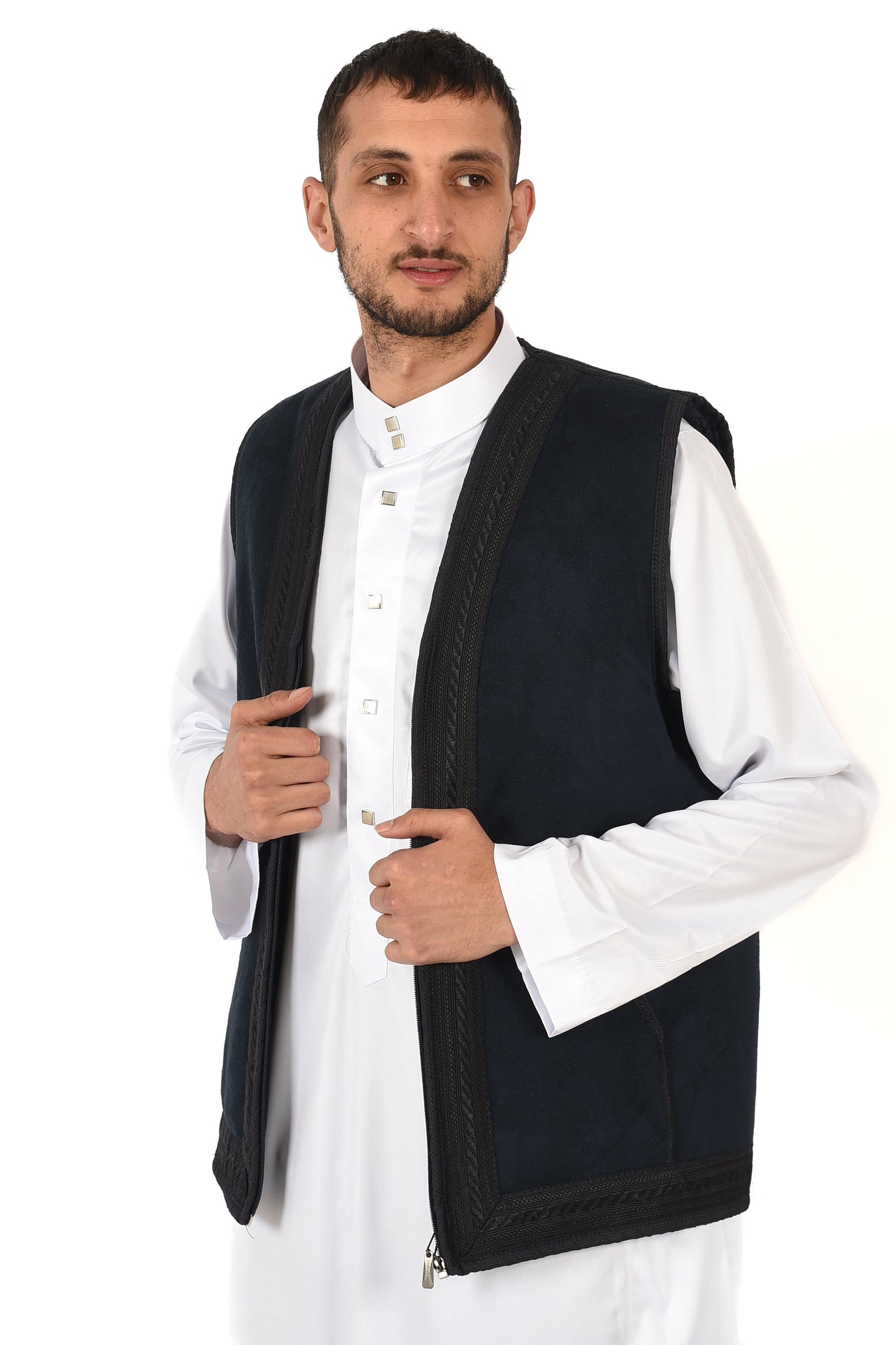 Winter Waist Coat for men - Dark Sapphire
