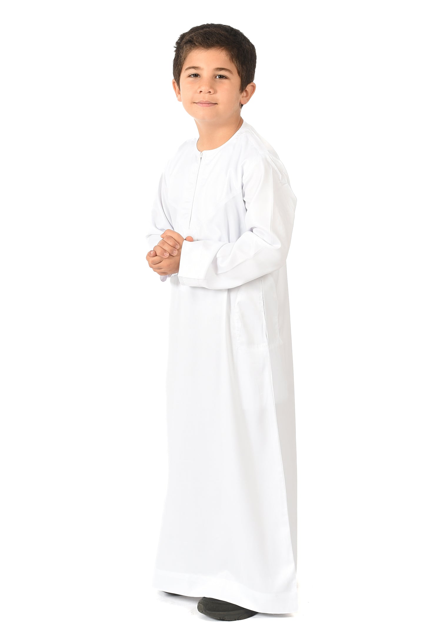 Al-Azka Kids Sport Thobe - White