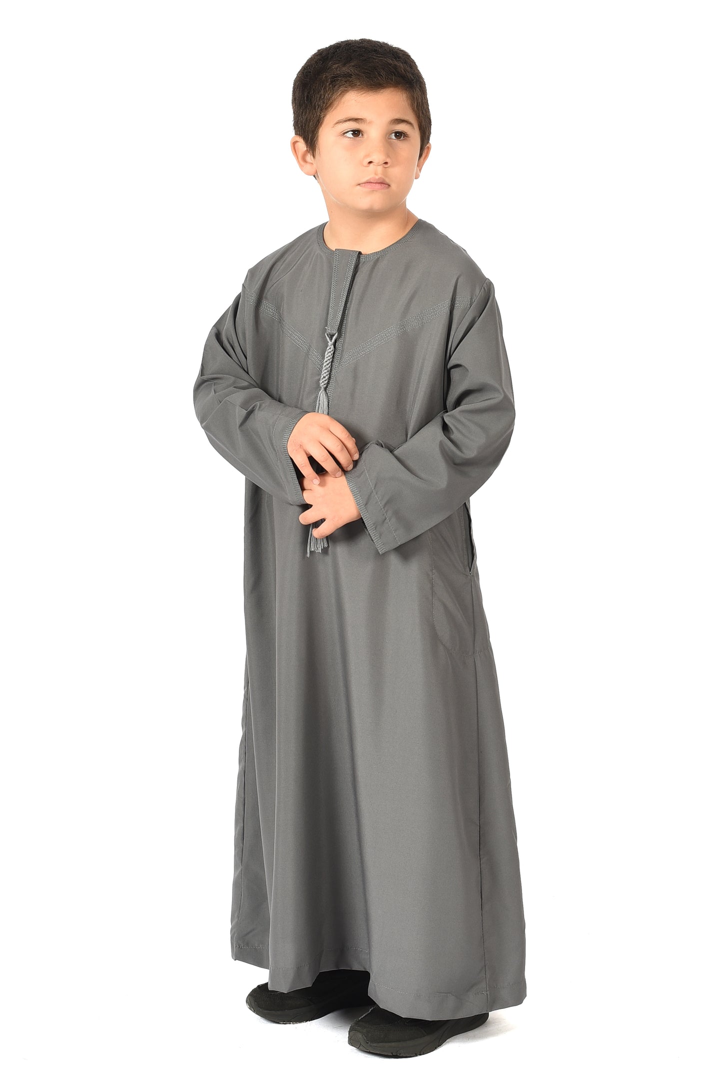 Al-Othman Kids Tassel Thobe - Thunderstorm