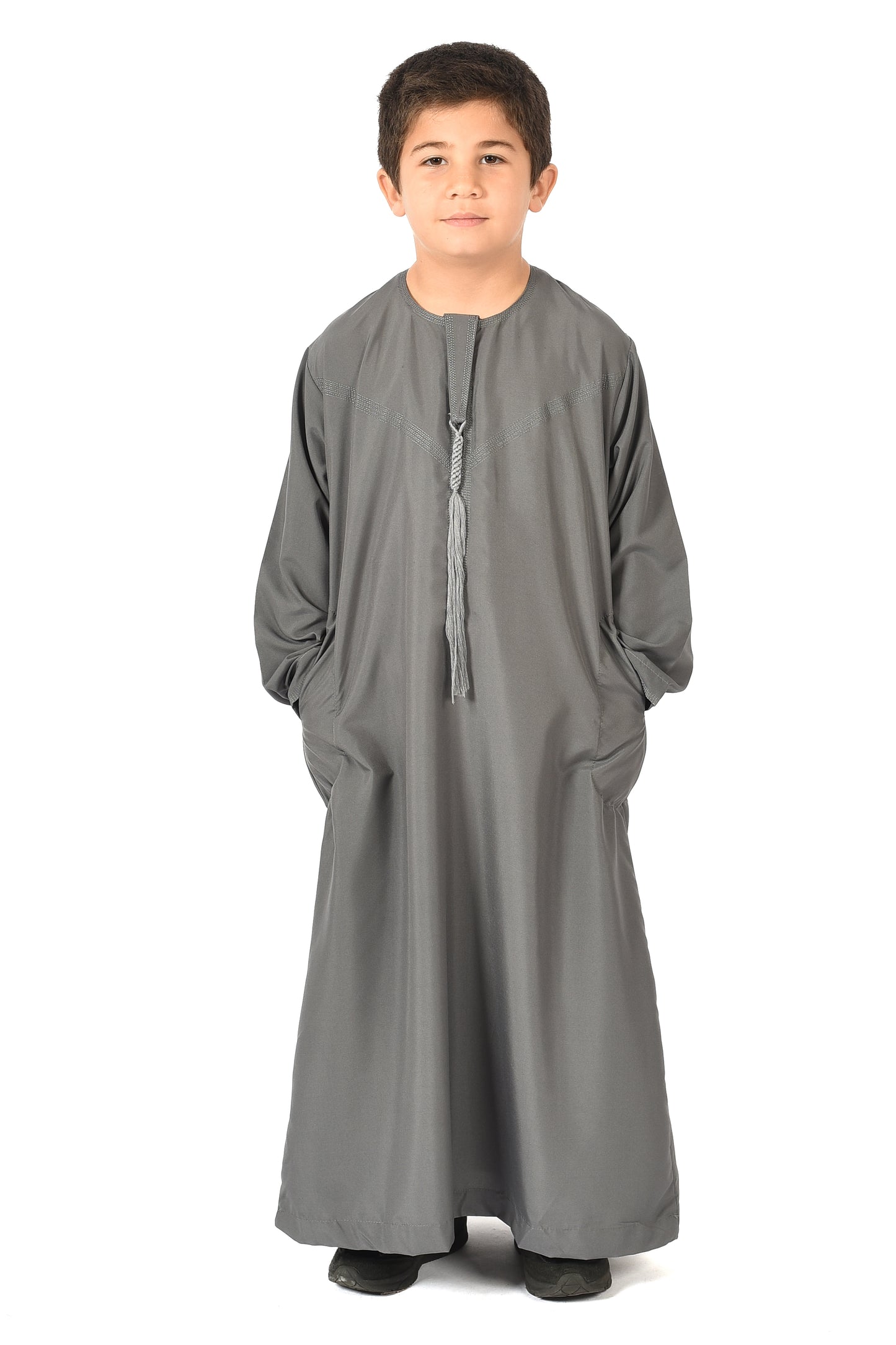 Al-Othman Kids Tassel Thobe - Thunderstorm