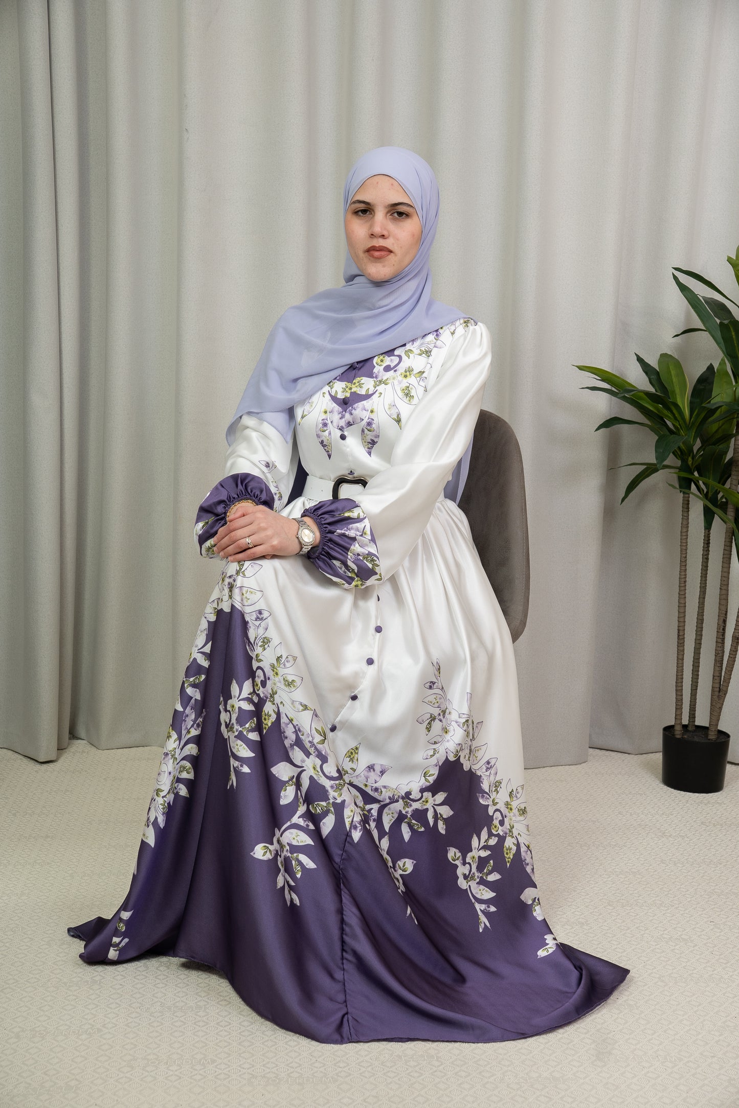 Dmn silk print loganberry