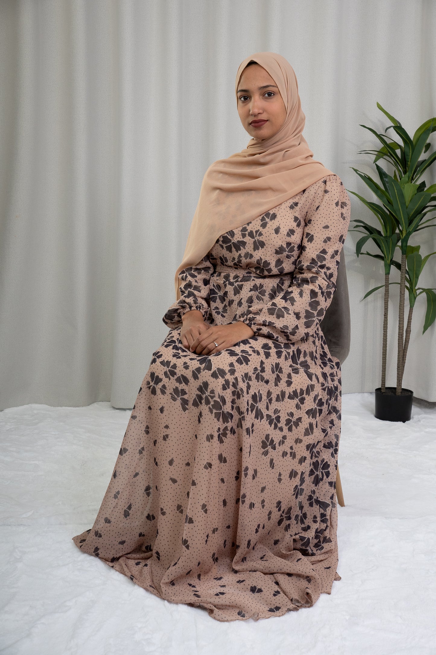 Dmn chiffon clover portabella