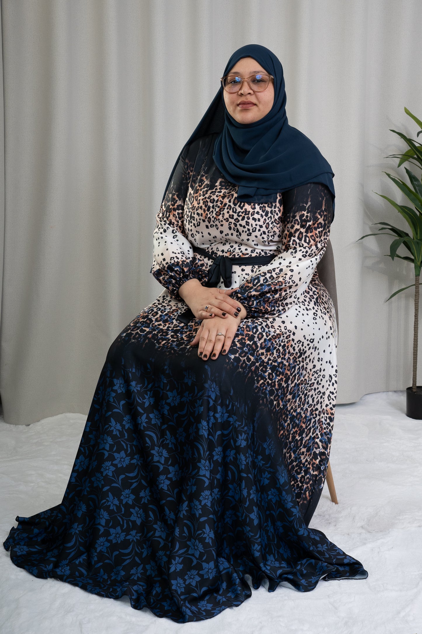 Dmn leopard nouvean navy