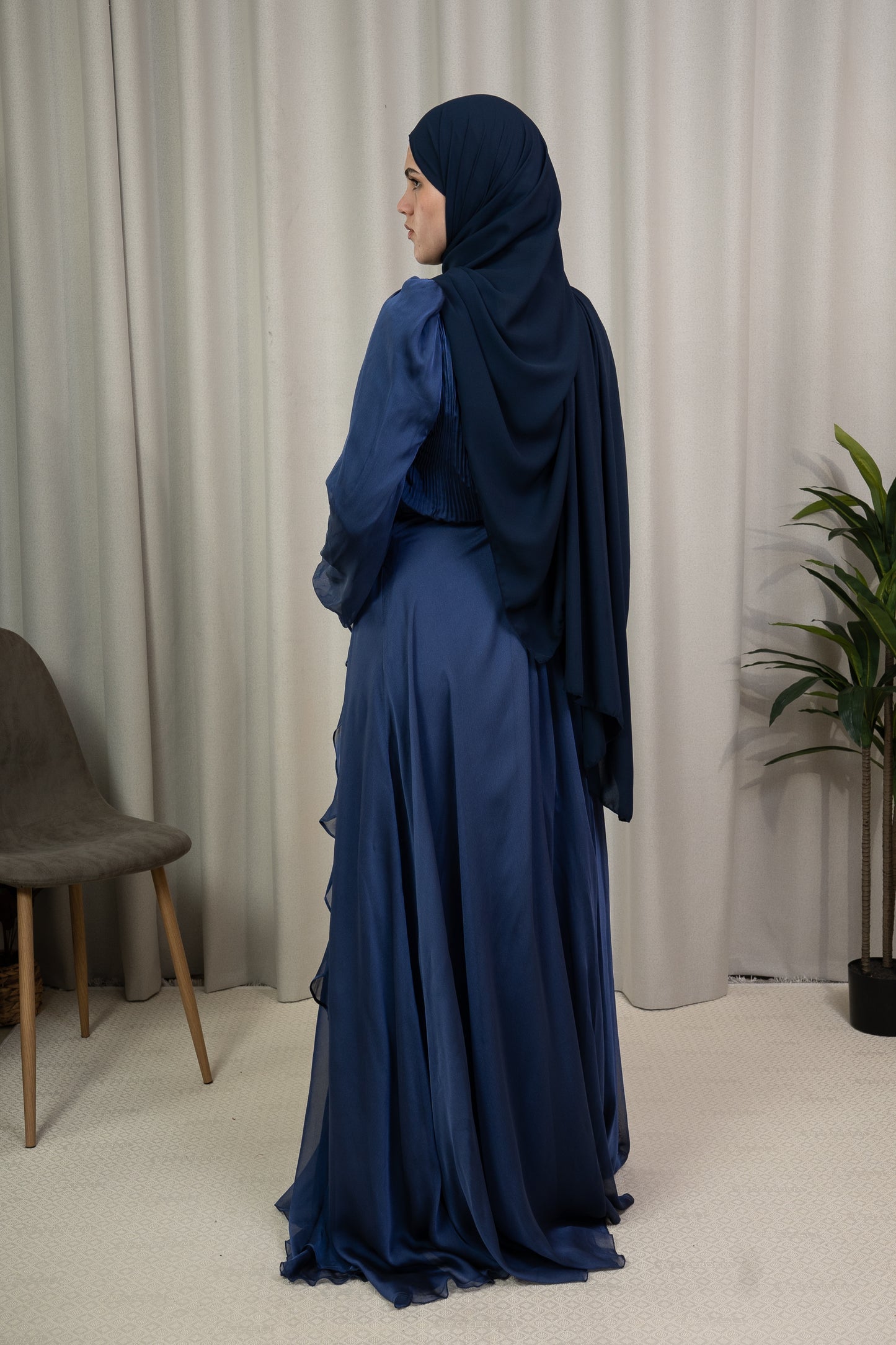 Dmn ruffle patriot blue
