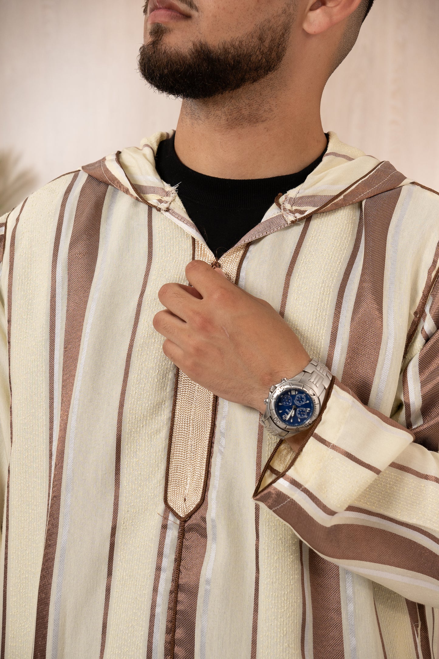 Alhabib stripe twilight mauve