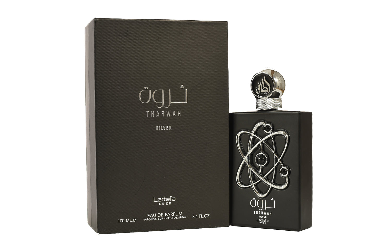 Lattafa Tharwaa Silver Eau de Parfum – 100ml