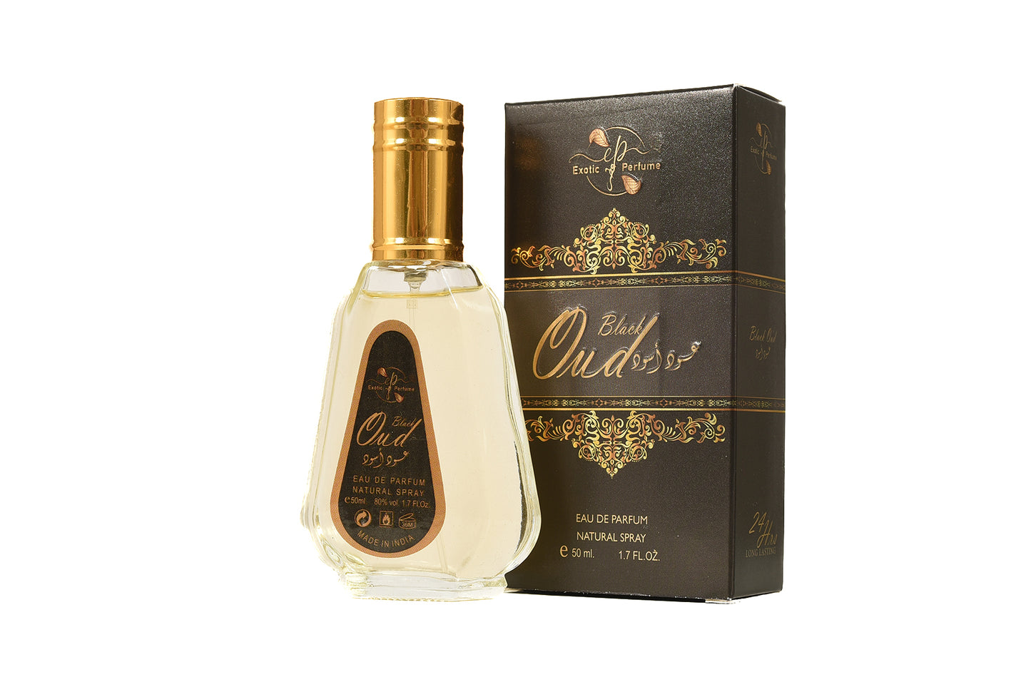 Exotic Perfumes Black Oud Eau de Parfum – 100 ml (Unisex)