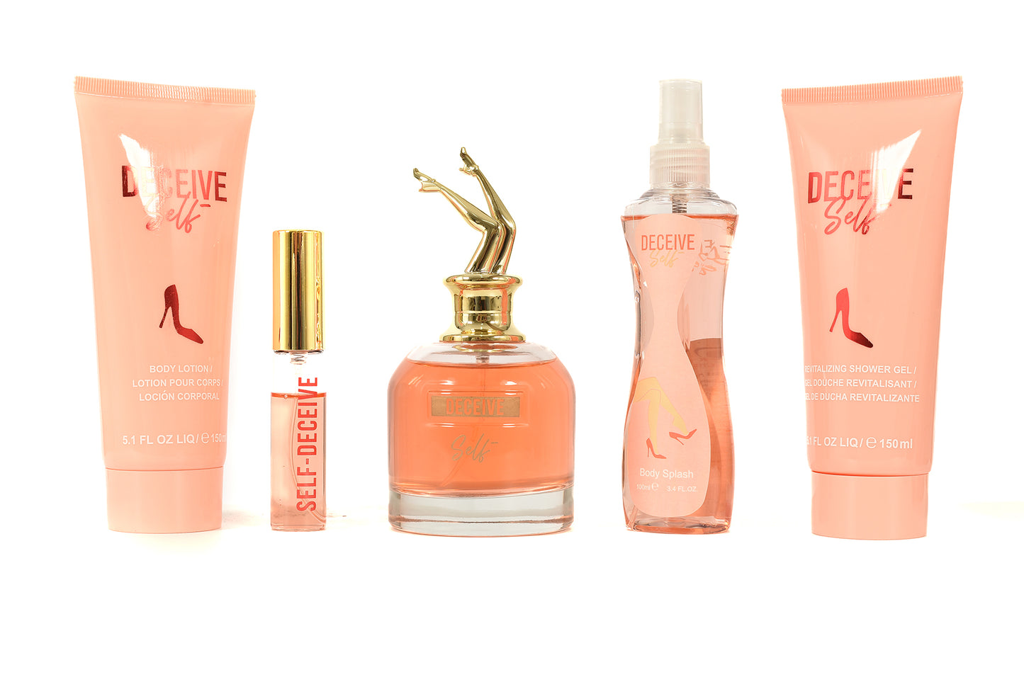 Self Deceive 5-Piece Fragrance Gift Set – 50 ml (For Her)