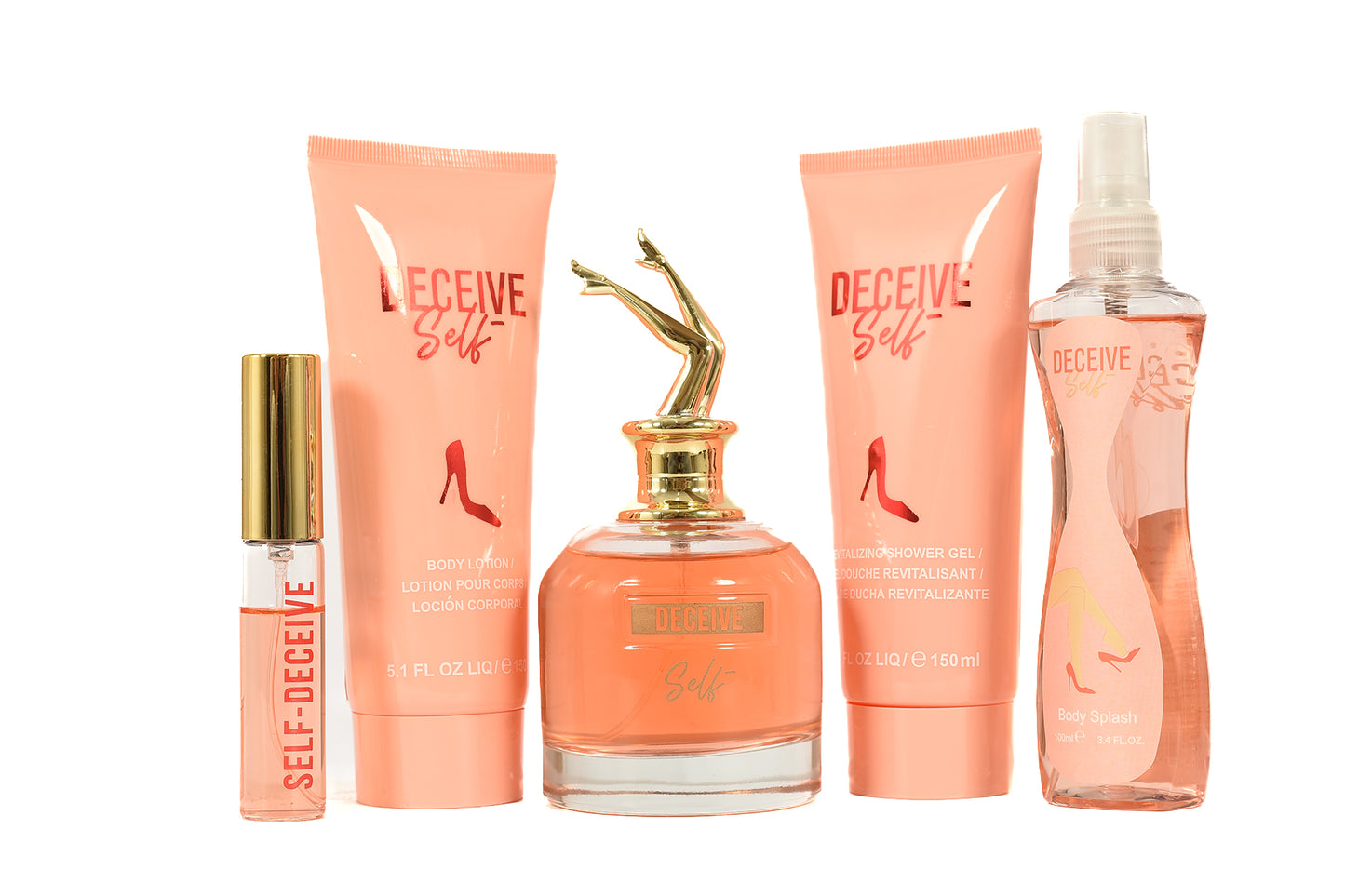 Self Deceive 5-Piece Fragrance Gift Set – 50 ml (For Her)