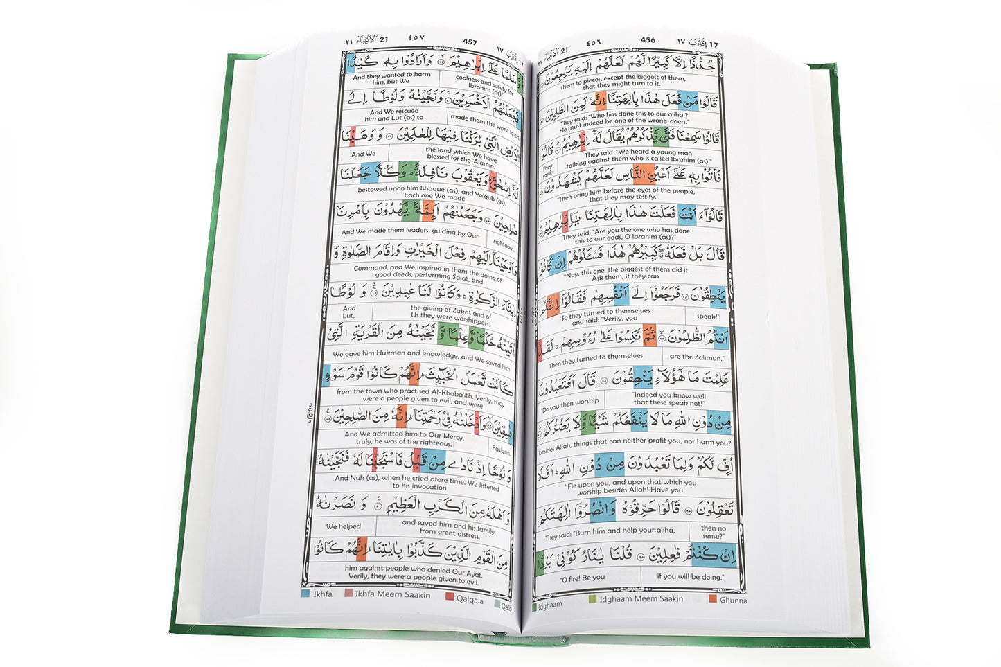 The Holy Qur’an – English Translation with Colour-Coded Tajweed Rules