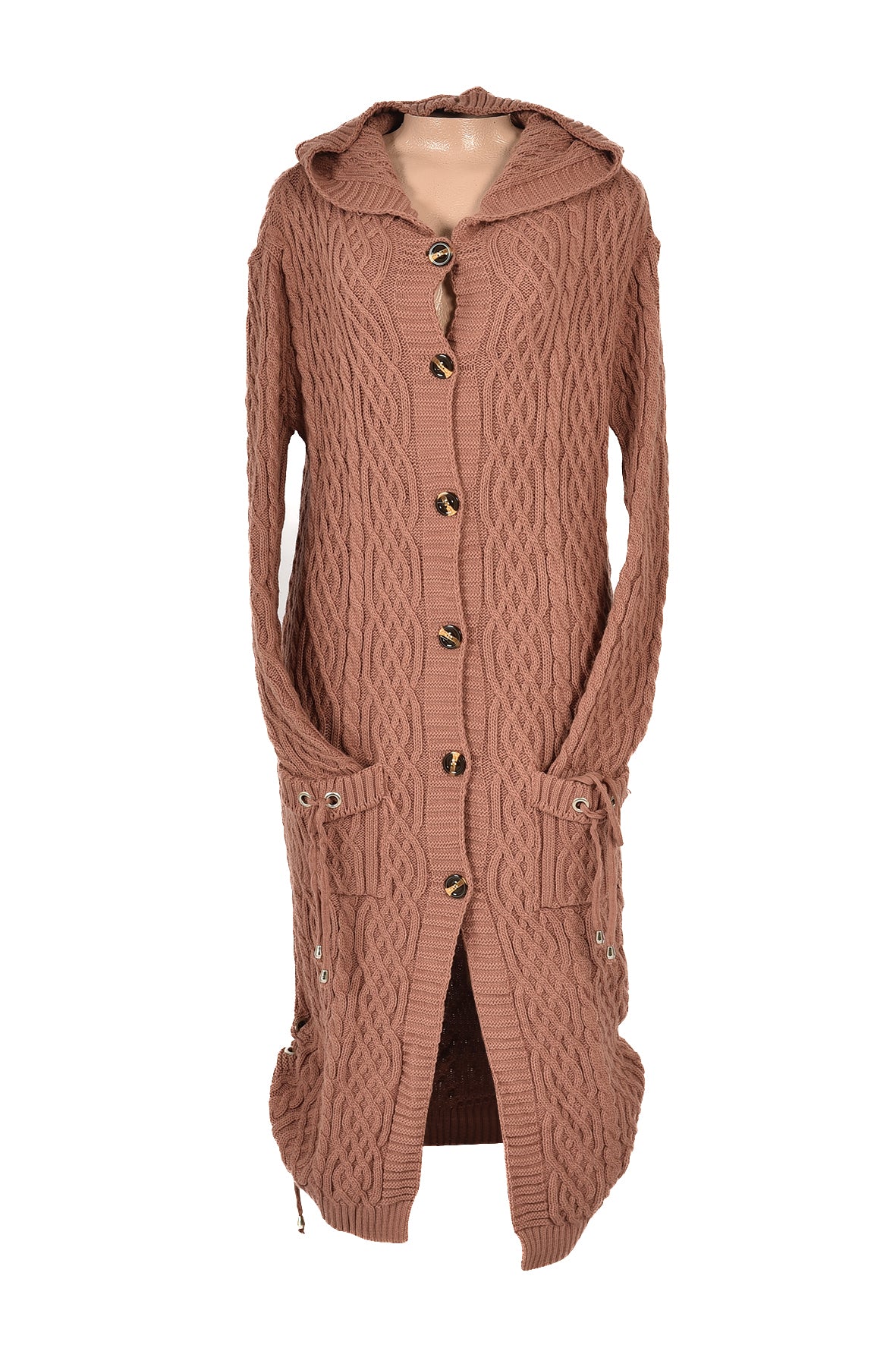 Free Size 3/4 Pullover Women Jersey- rusty pink