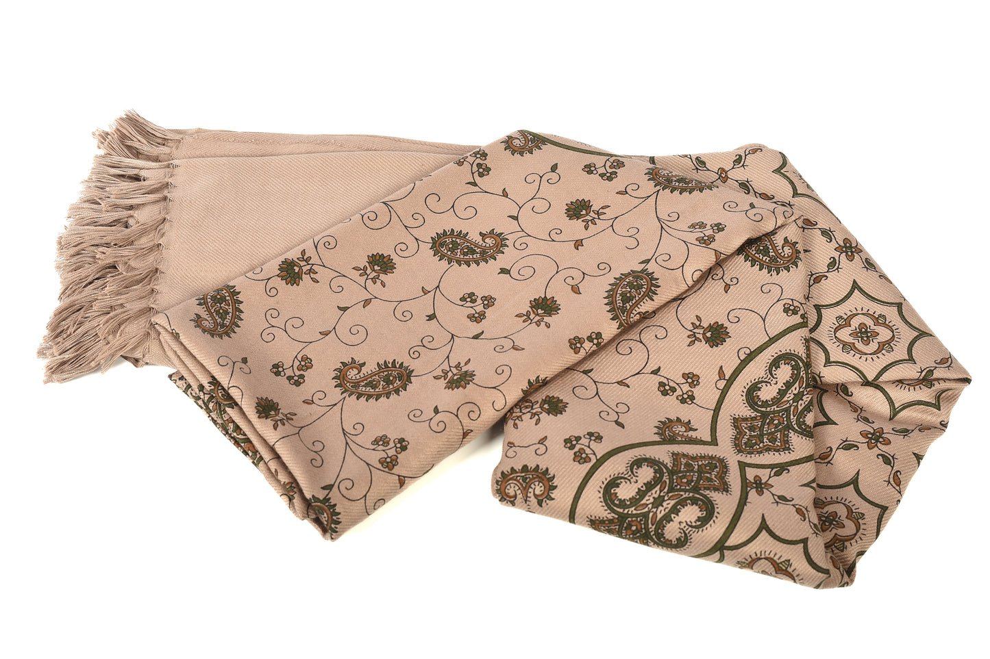 Mens shawls- cream