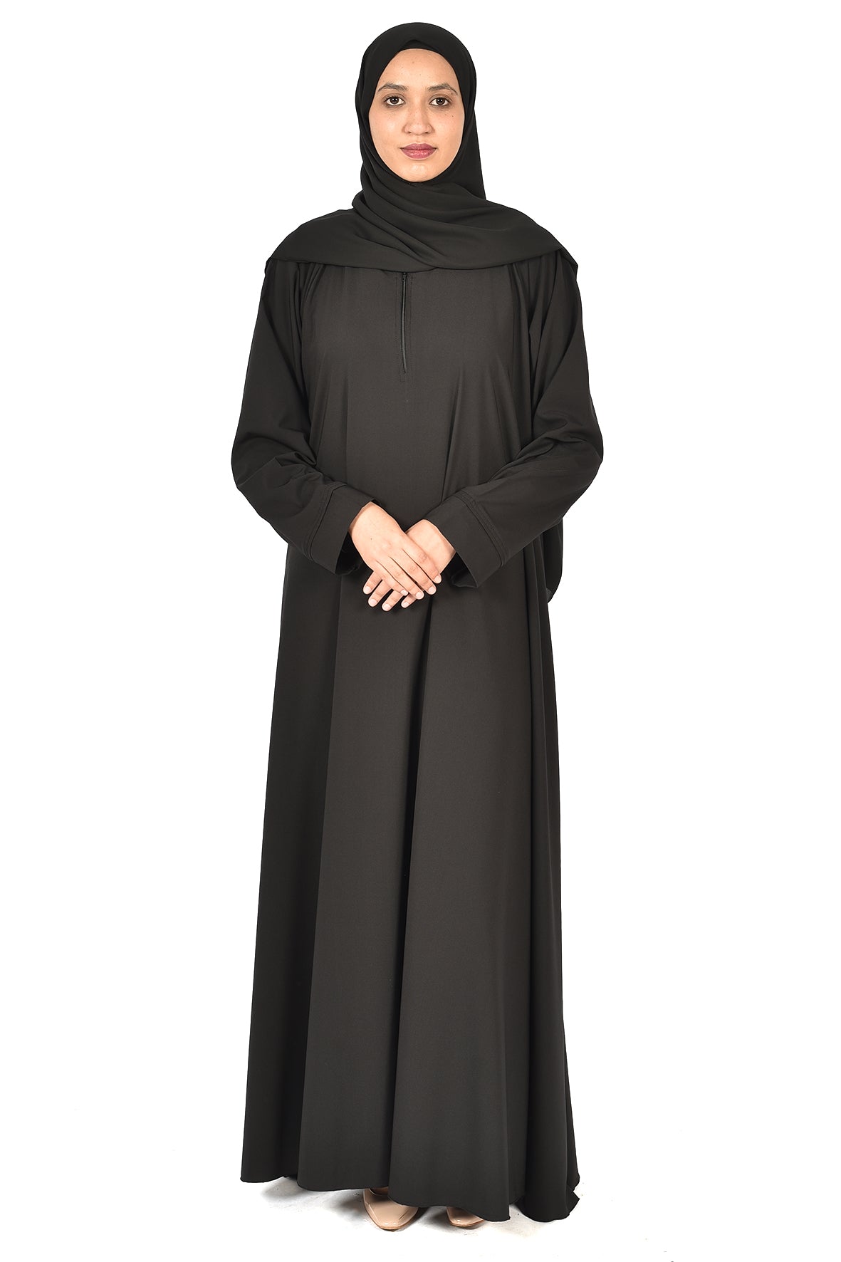 Classic Plain Black Abaya ( ladies abaya )