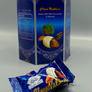 Milk Chocolate Coated Dates with Almonds - Amiiraa