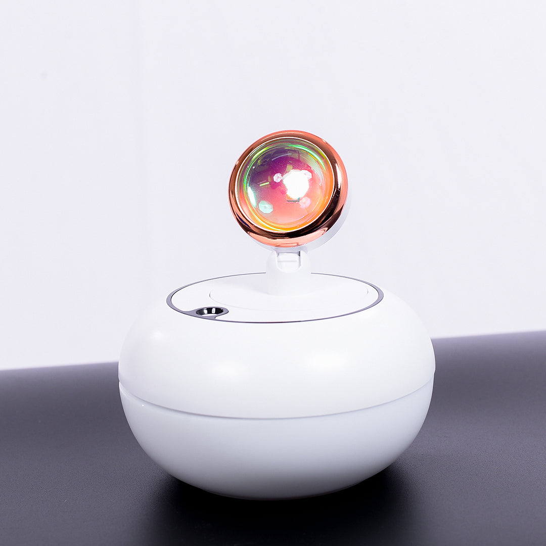 Sunset Lamp Humidifier, Cool Mist Humidifier, Essential oil Diffusier 300ml