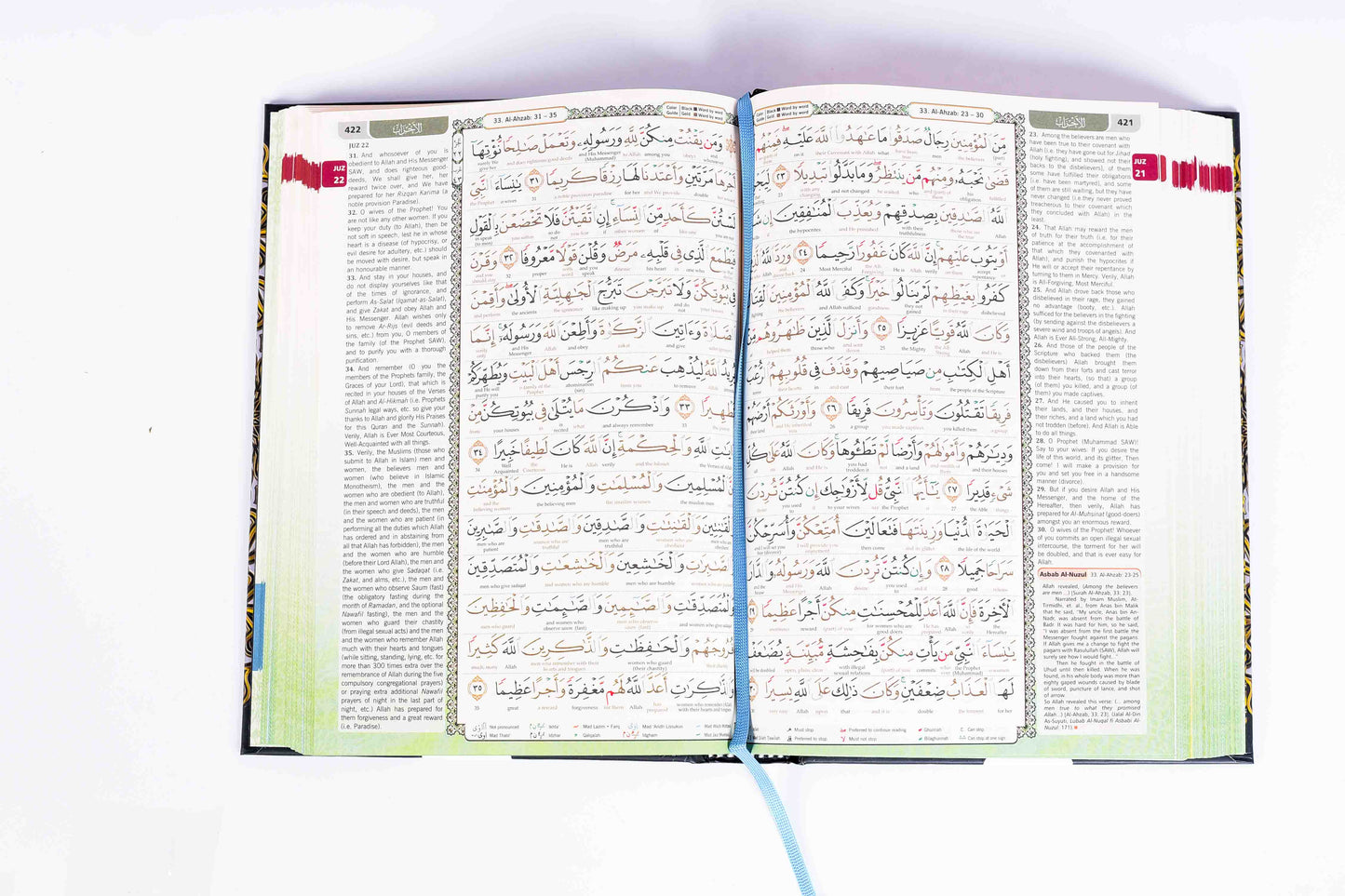The Holy Quran With English Translation Rasm Uthmani - black
