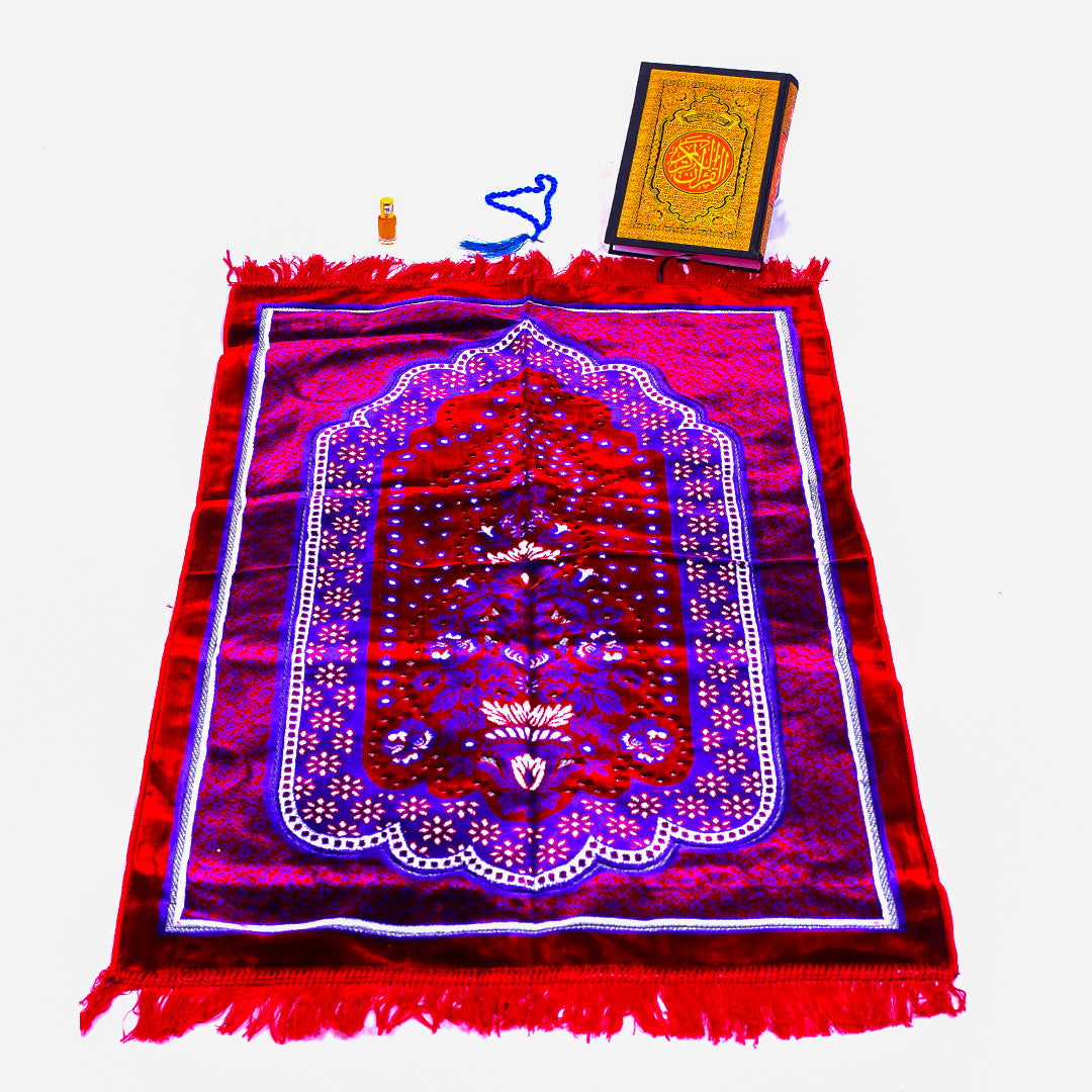 Light & Soft Islamic Prayer Mat For Muslim