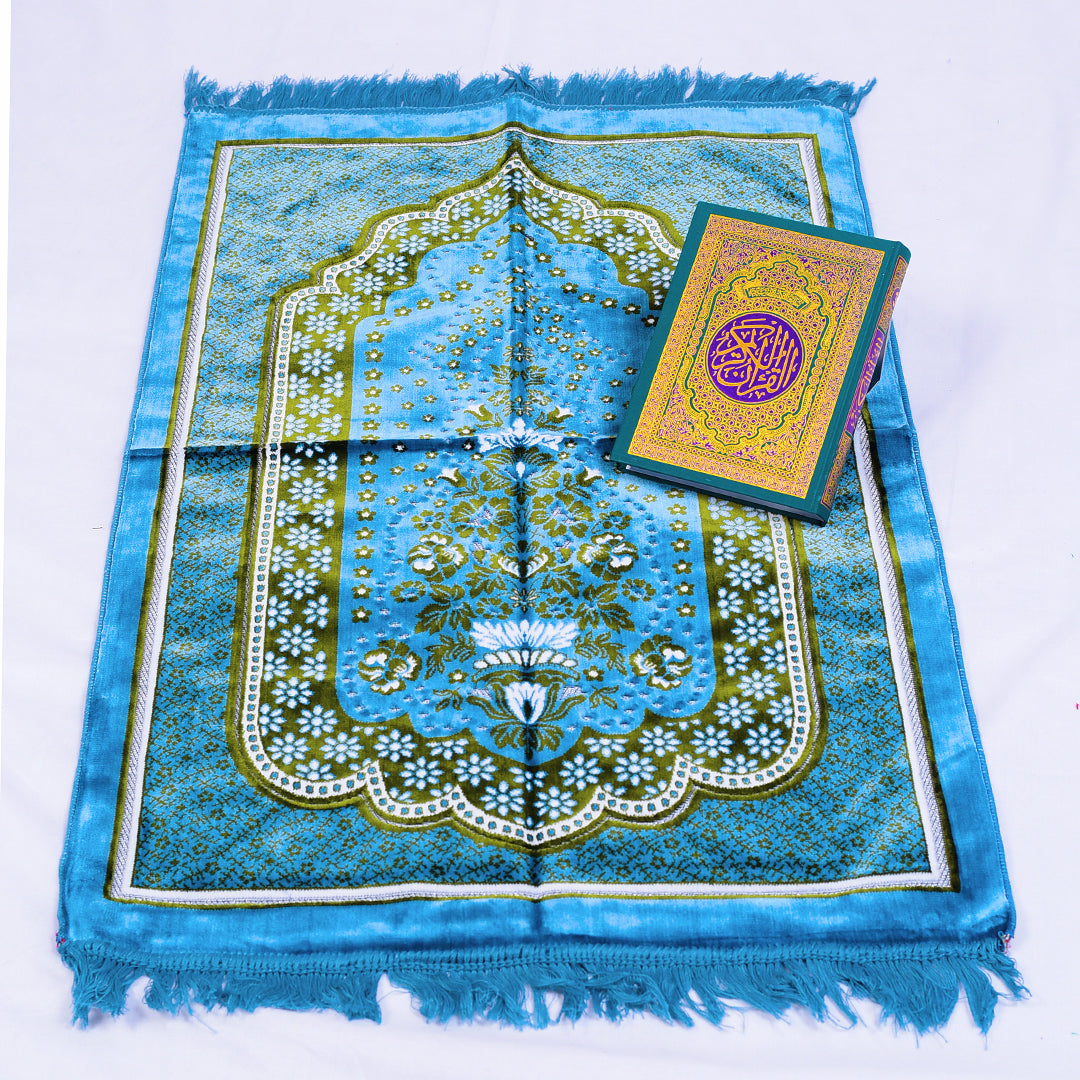 Light & Soft Islamic Prayer Mat For Muslim