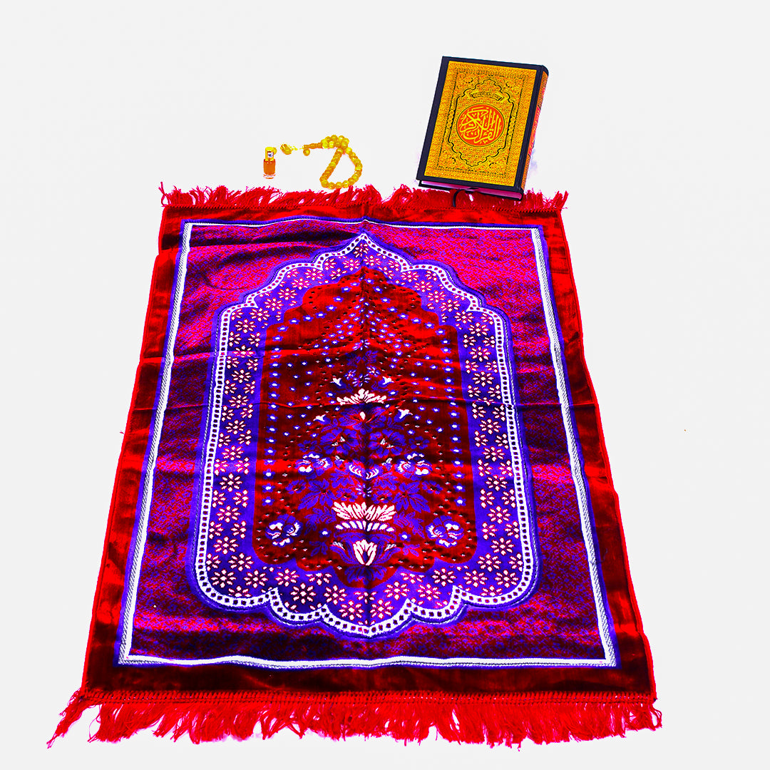 Light & Soft Islamic Prayer Mat For Muslim