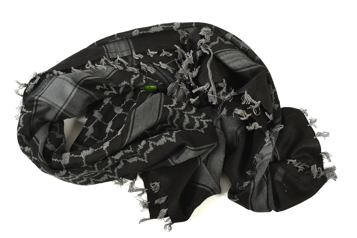 Multi Colour Men's Scarf With Tassel Keffiyeh Cotton Shemagh 110x110cm