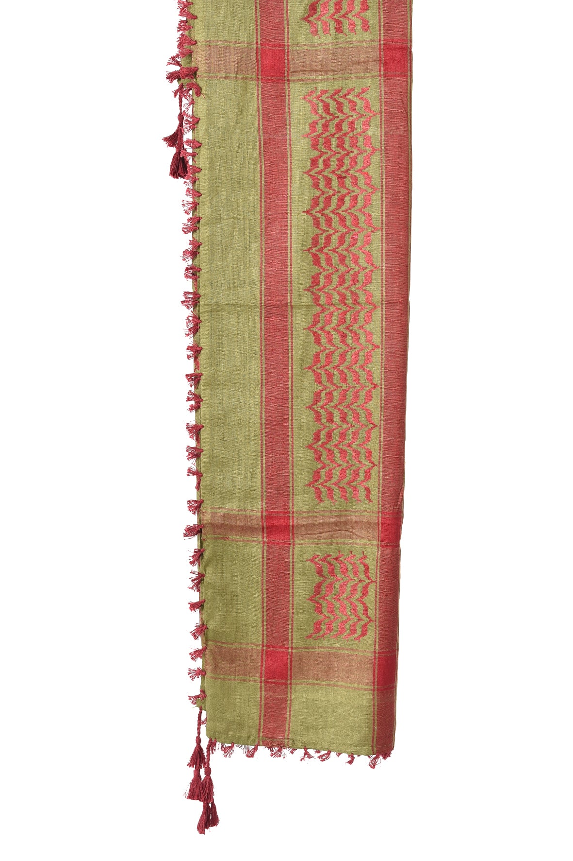 Multi Colour Men's Scarf With Tassel Keffiyeh Cotton Shemagh 110x110cm