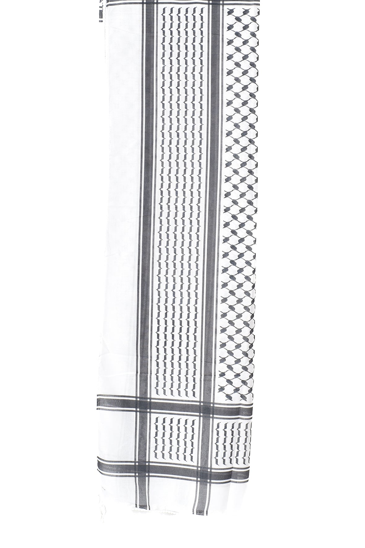 Multi Colour Men's Scarf With Tassel Keffiyeh Cotton Shemagh 110x110cm