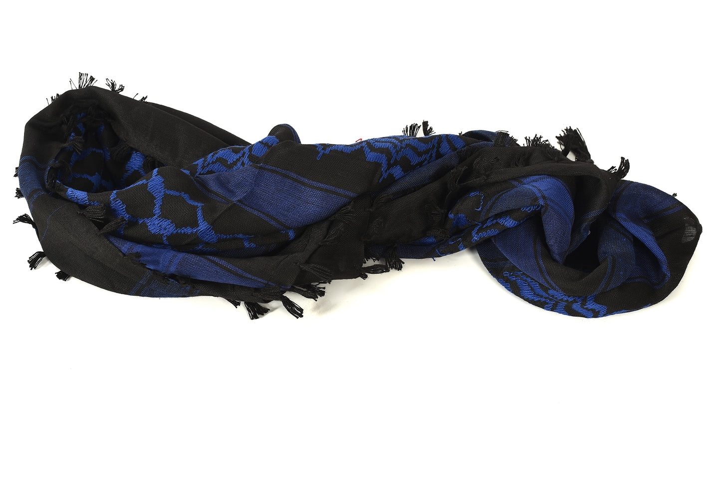 Multi Colour Men's Scarf With Tassel Keffiyeh Cotton Shemagh 110x110cm